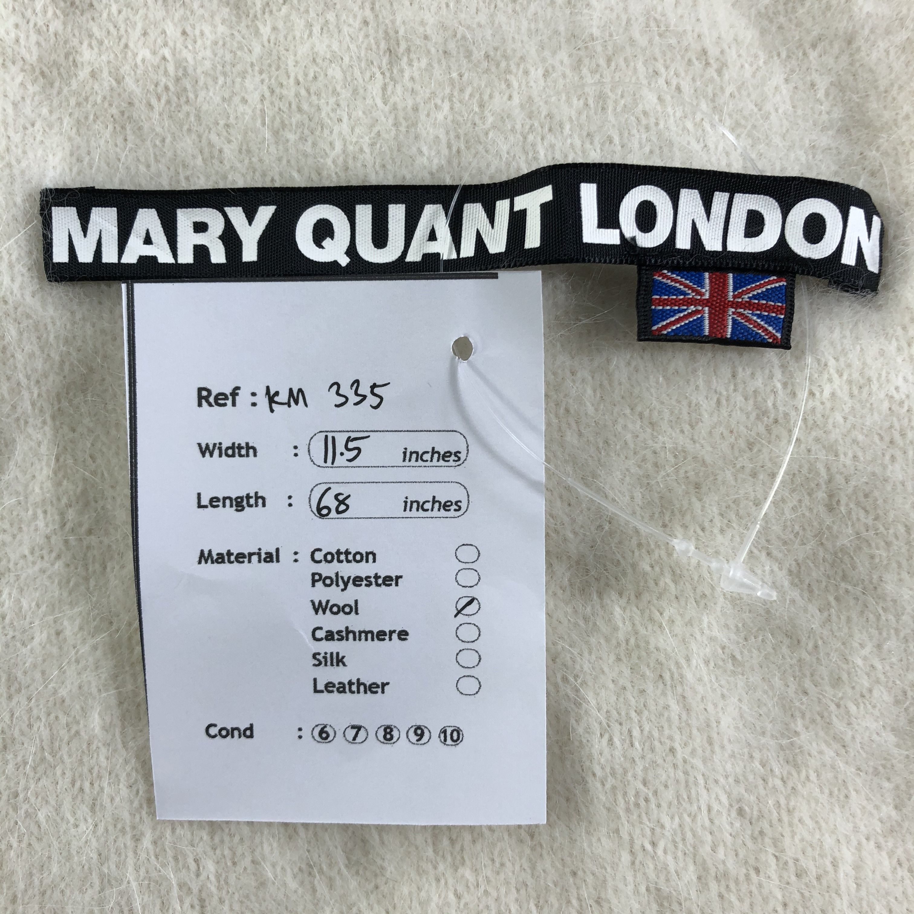 Vintage Mary Quant Scarf / Muffler / Neckwear - KM335 Size ONE SIZE - 7 Thumbnail