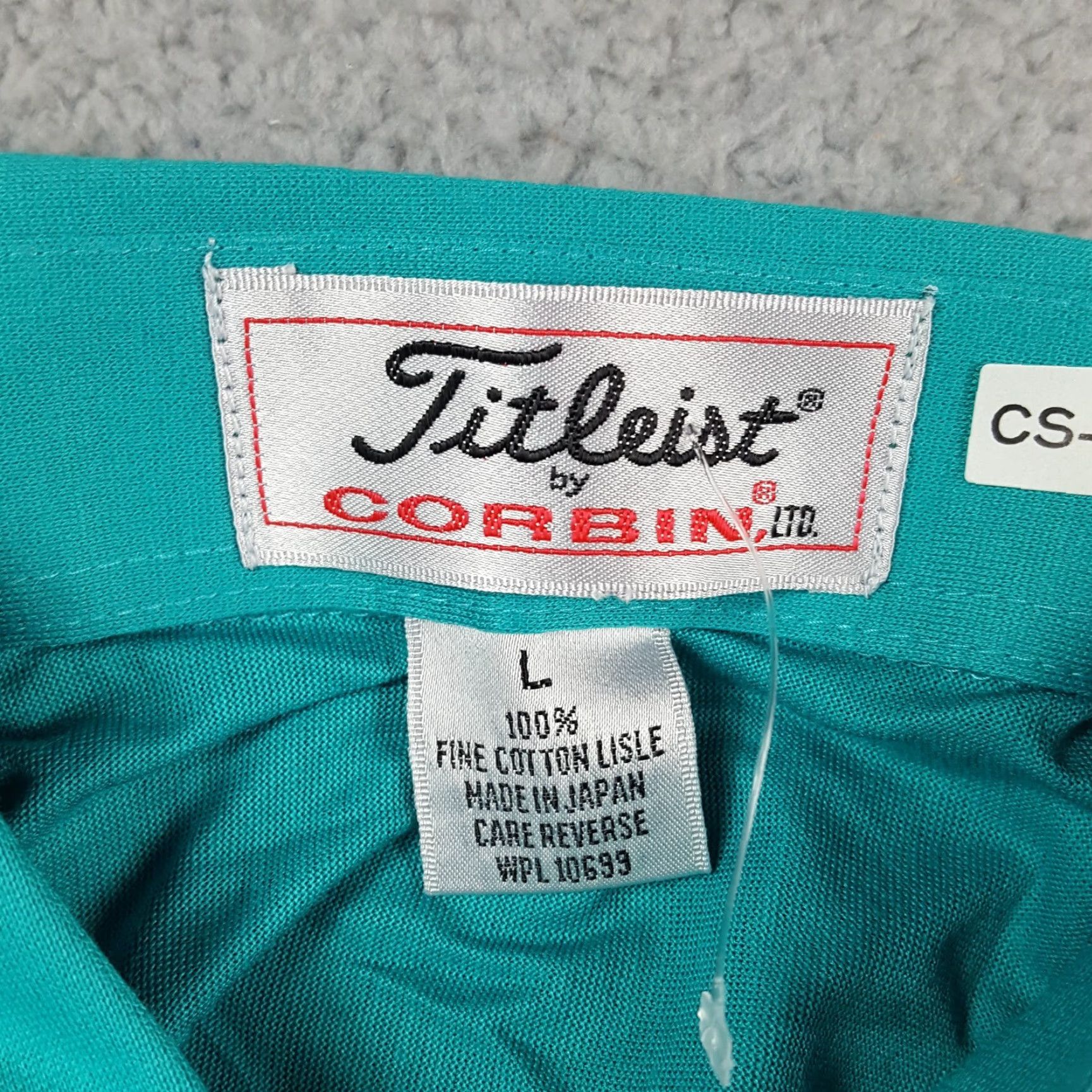 Titleist VINTAGE Titleist Golf Preppy Pocket Polo Mens L Teal Athletic Collared Shirt Size US L / EU 52-54 / 3 - 5 Thumbnail