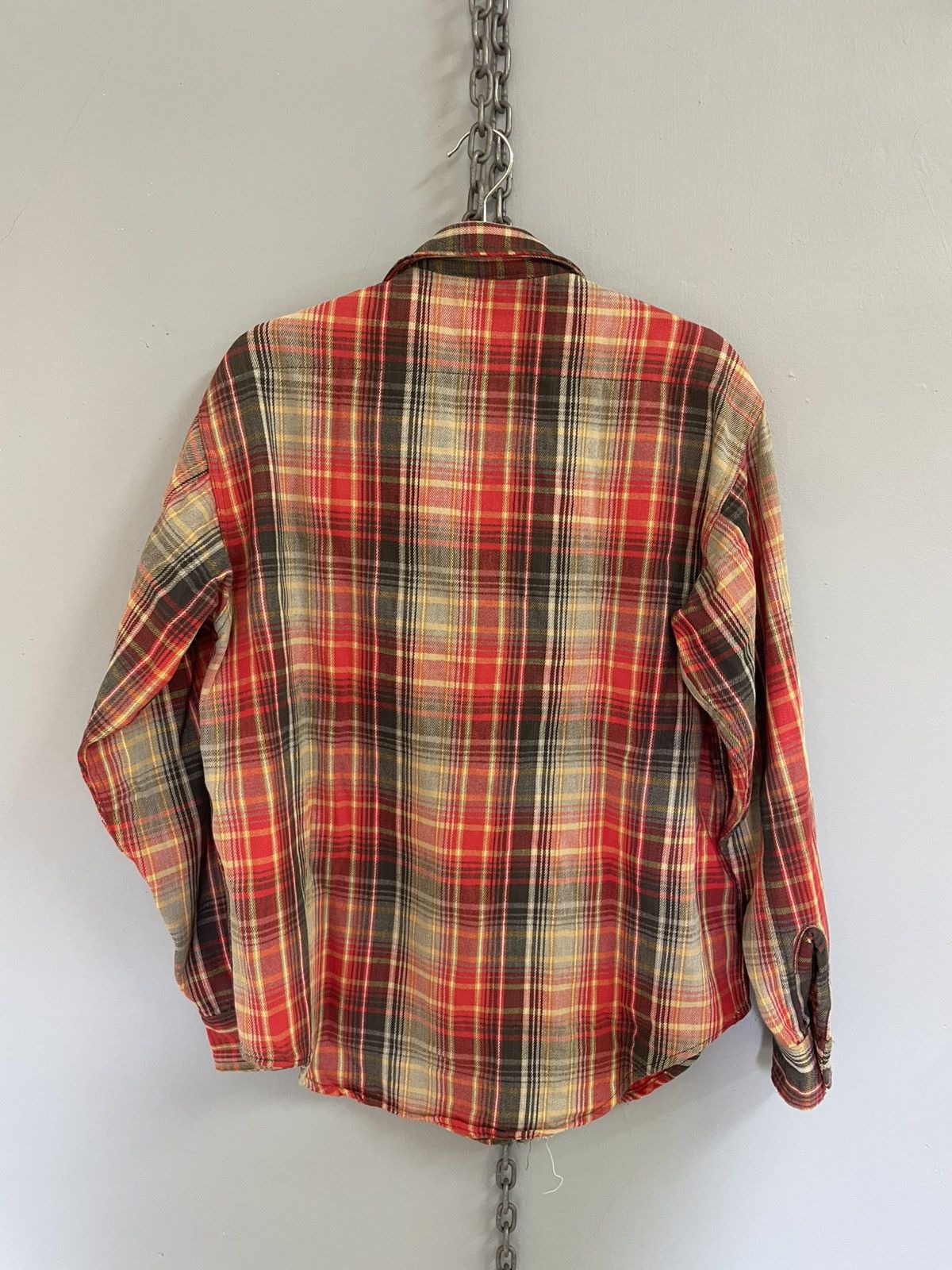 Oshkosh Vintage 70s OshKosh flannel shirt Size US M / EU 48-50 / 2 - 2 Thumbnail