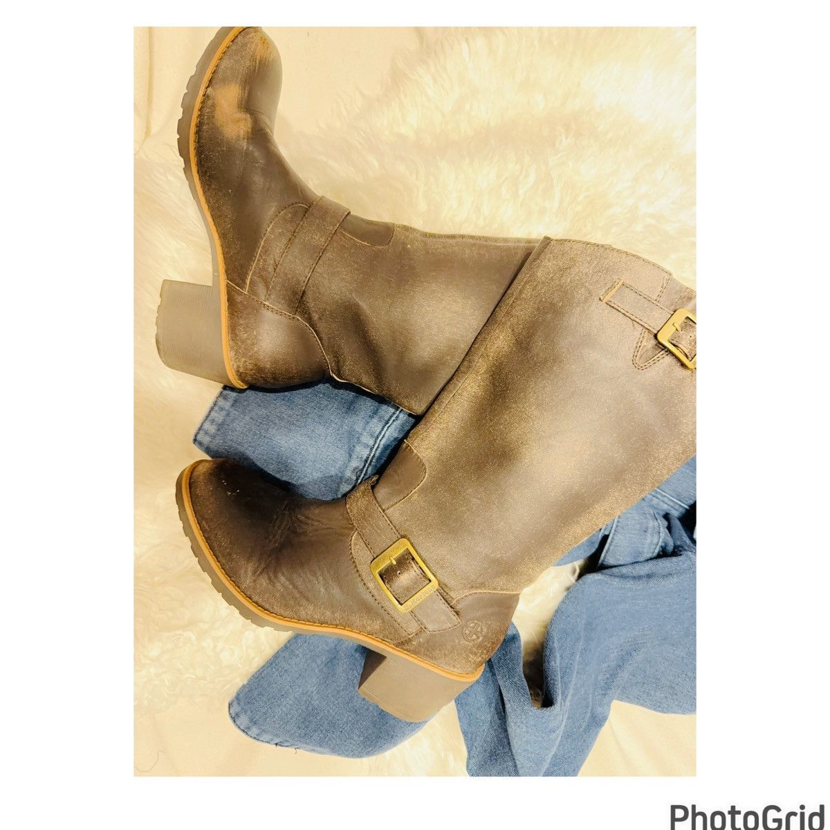 Dr. Martens Dr. Martens Becca Distressed Boots Size US 8 / IT 38 - 3 Thumbnail