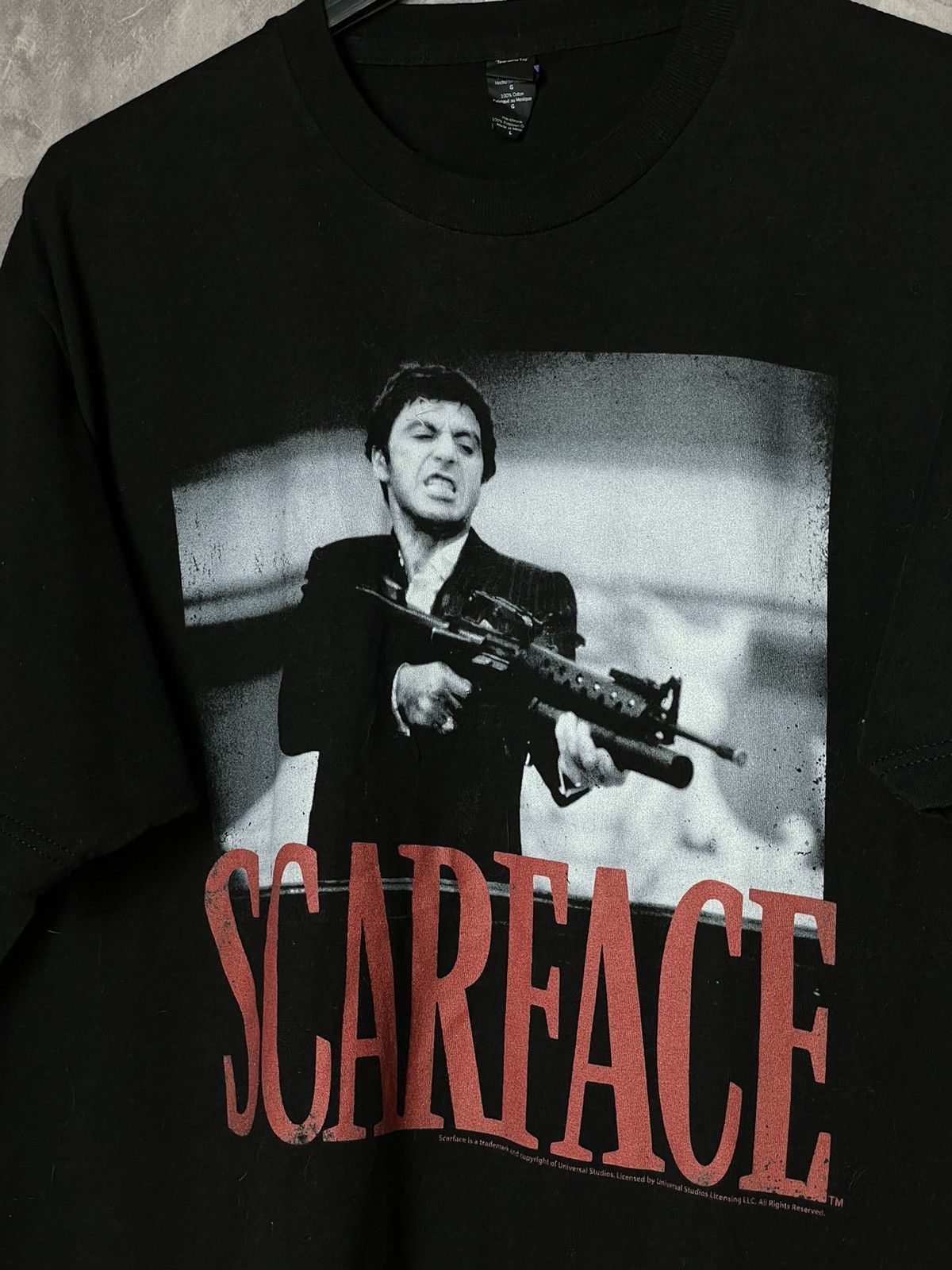 Other 🔥 T-Shirts Scarface Tony Montana Black Size L Movie 🔥 Size US L / EU 52-54 / 3 - 7 Thumbnail