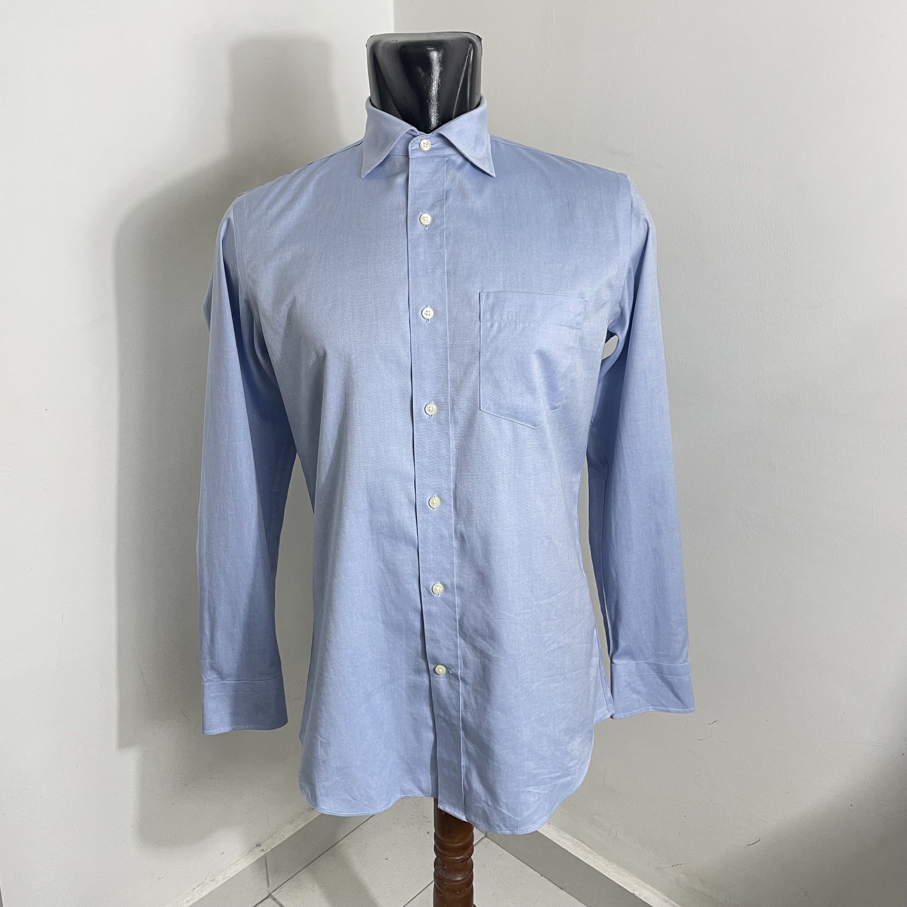 Japanese Brand × Uniqlo ⭐️SALE⭐️ [M] UNIQLO SLIM FIT SUPER NON IRON SHIRT Size US M / EU 48-50 / 2 - 1 Thumbnail