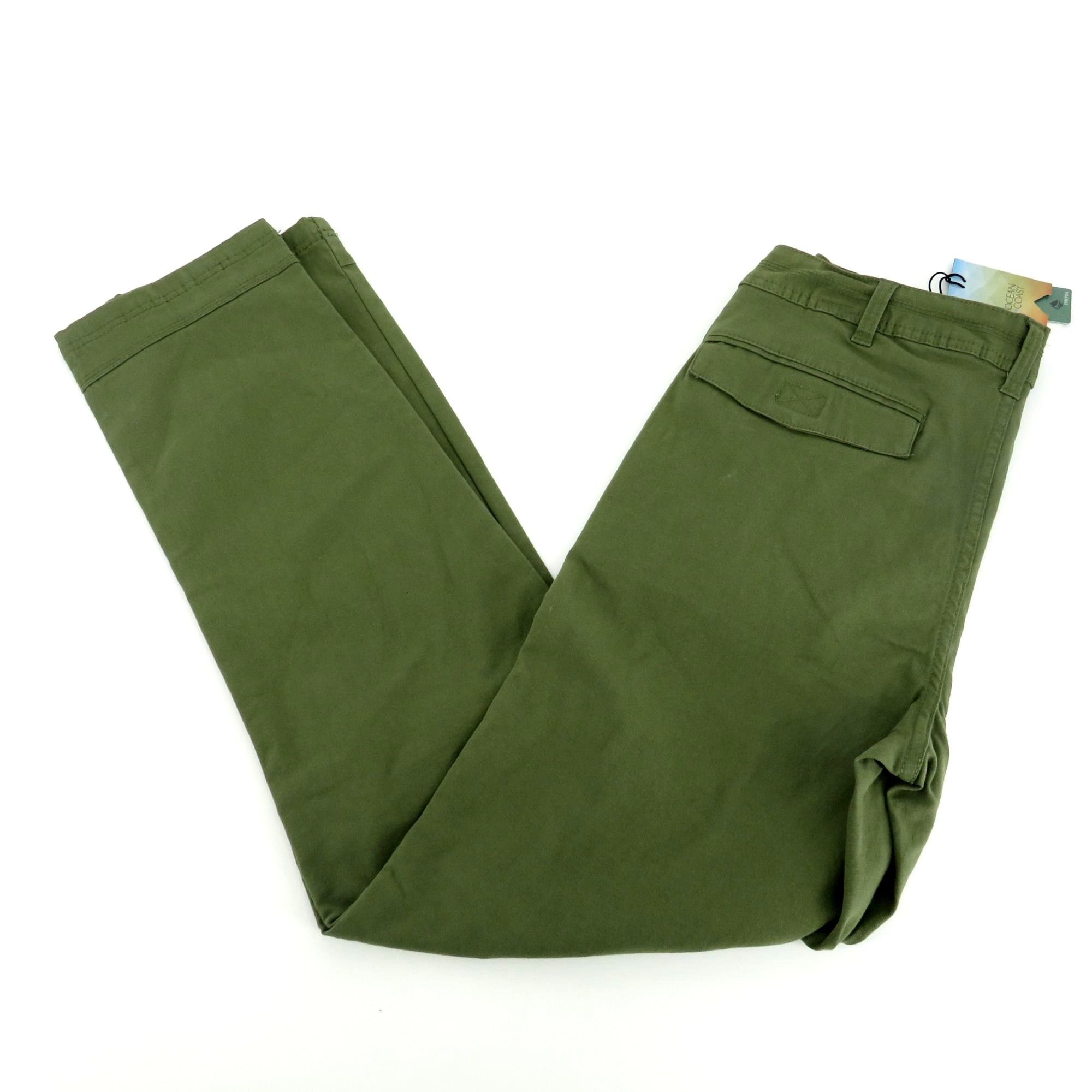 Other Ocean Coast Olive Green Mens Casual Pants Size 29 NWT $49.50 Size US 29 - 1 Thumbnail