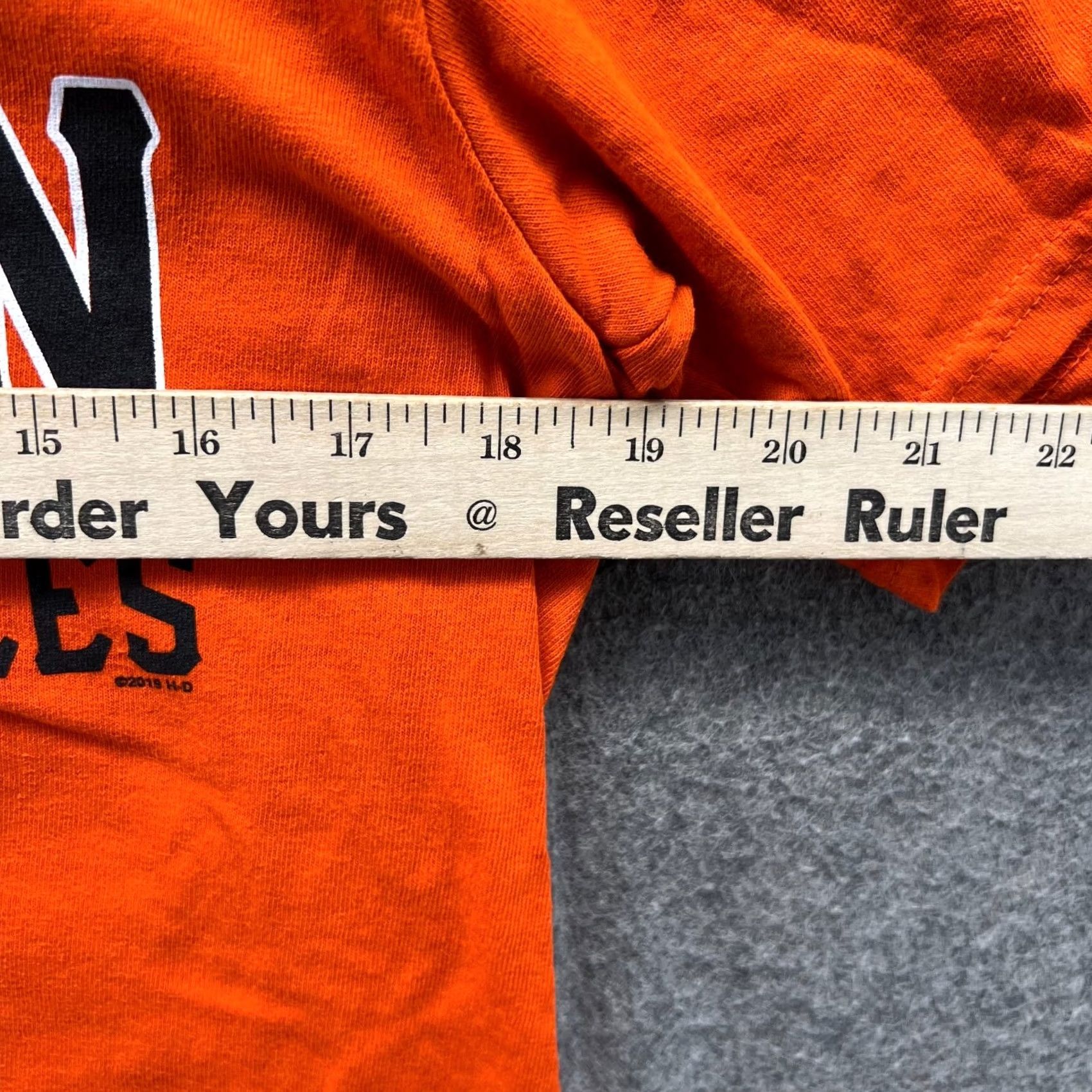 Harley Davidson Harley-Davidson Shirt Men M Orange Tee Biker 2018 Casual T-Shirt Size US M / EU 48-50 / 2 - 3 Thumbnail