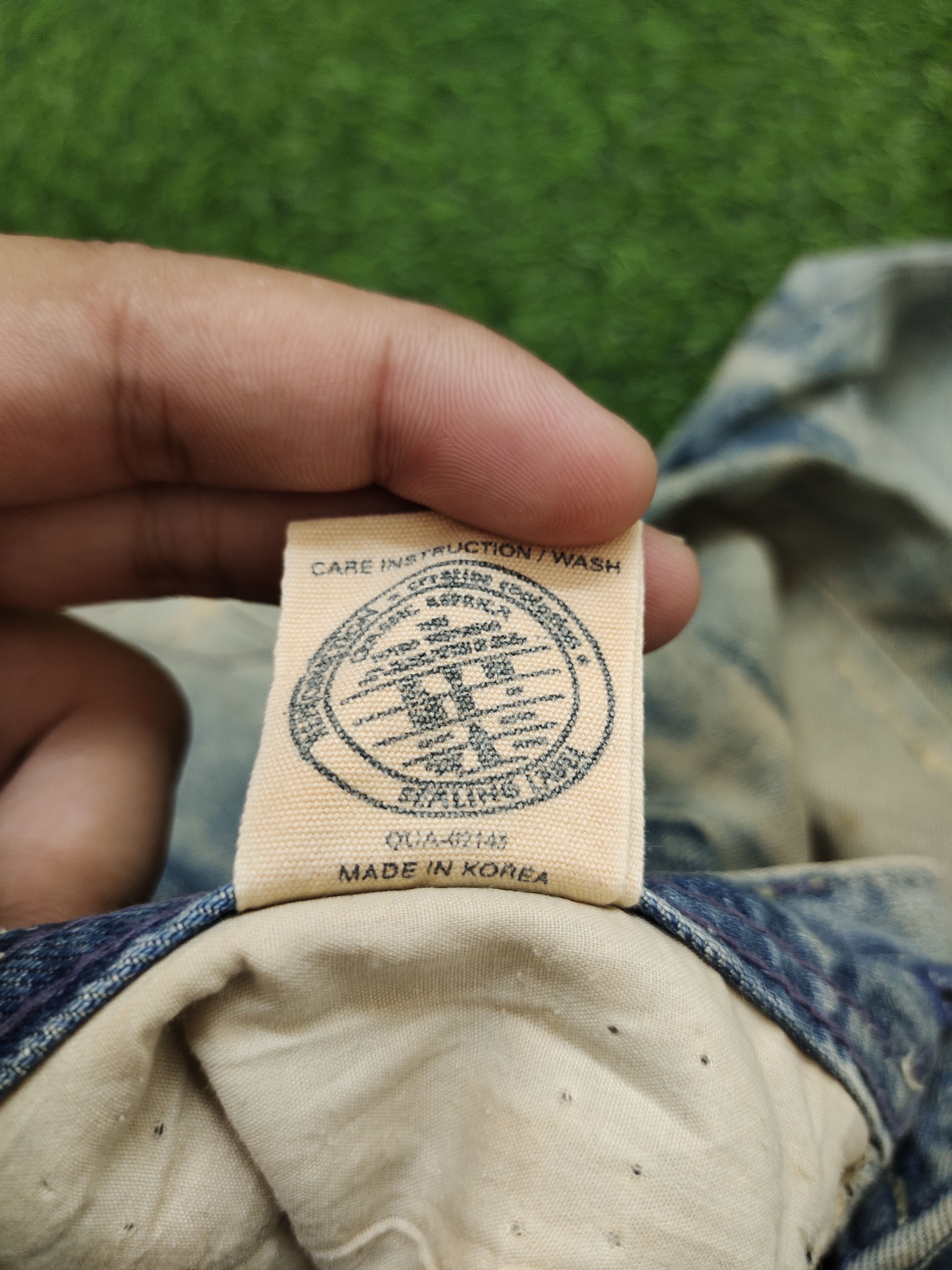 GOSTAR DE FUGA Japanese Brand A.V.H Custome Clawmark Distress Faded Jeans Size US 32 / EU 48 - 17 Thumbnail