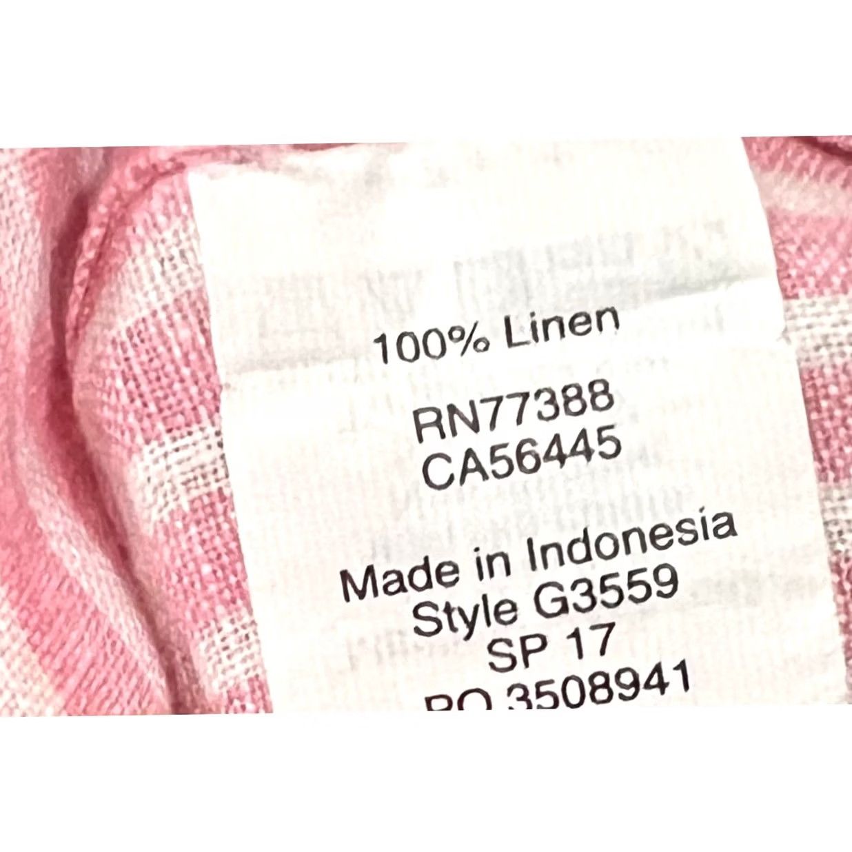 J.Crew J.Crew Pink Off Shoulder Top Linen Striped Women’s Size S Blouse Size S / US 4 / IT 40 - 7 Thumbnail