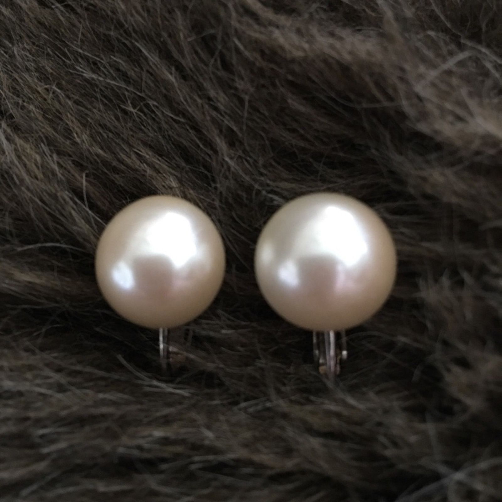 Vintage Vintage 60s Marvella faux pearl screw back clips Size ONE SIZE - 1 Thumbnail