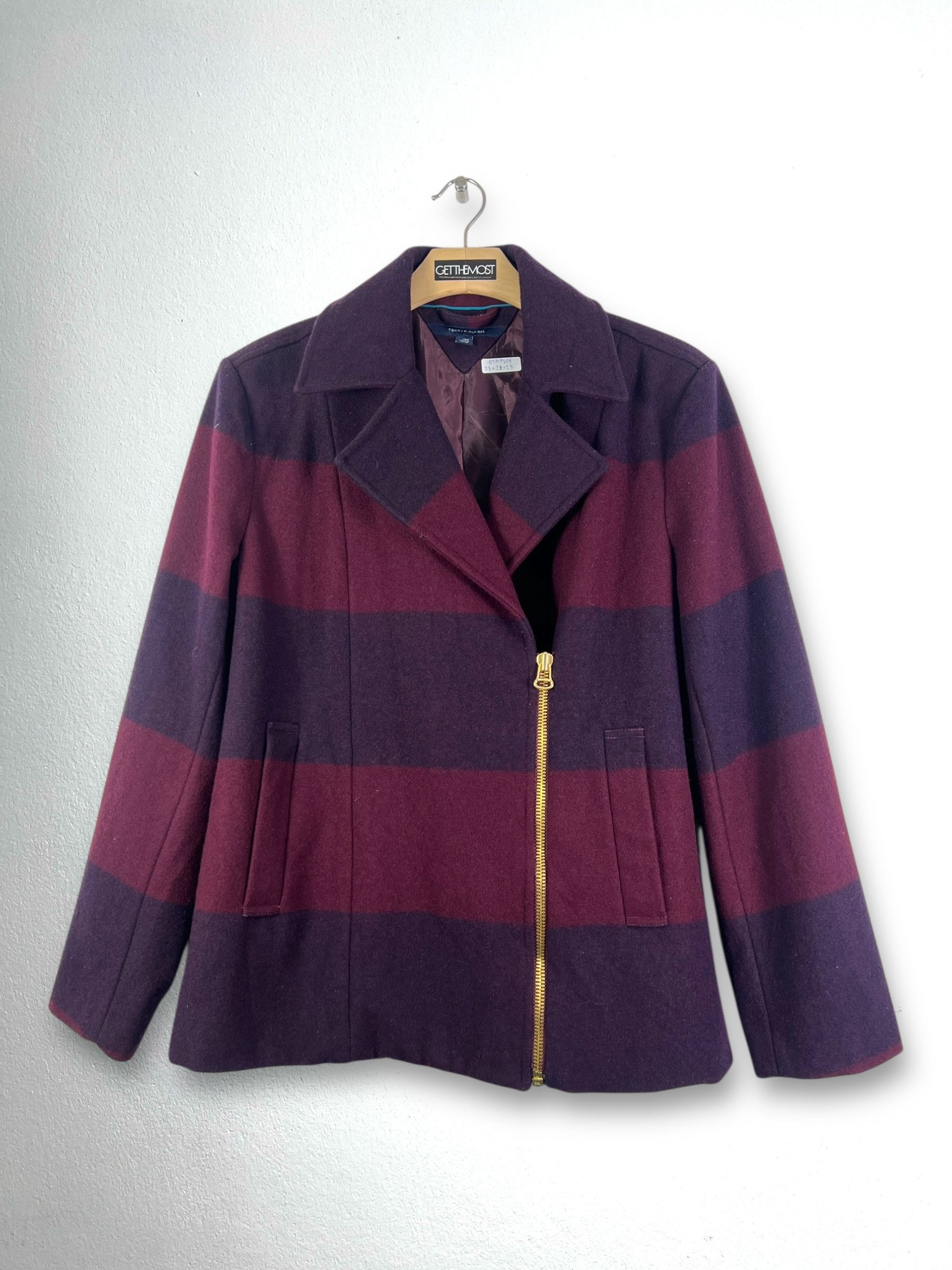 Tommy Hilfiger Tommy Hilfiger Wool Lined Jacket (XL) GTMP209 Size XL / US 12-14 / IT 48-50 - 1 Thumbnail