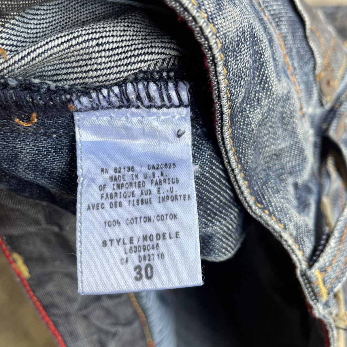 Los Angeles Apparel 🔥Vintage Los Angeles Denim Alter Distress Denim Jeans Size US 32 / EU 48 - 13 Thumbnail