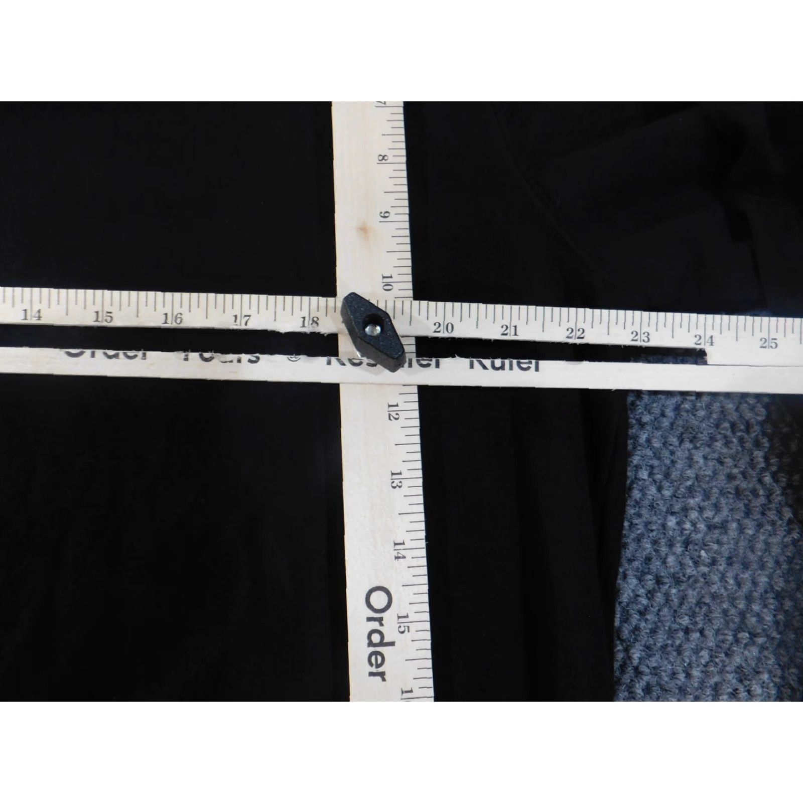 Torrid Torrid Sweater Pullover V-Neck Womens 0X Black Knit Cotton Stretch Raglan Sleeve Button Advanced Cable-Knit Winter Regular Plus Size Adults Womens Size XL / US 12-14 / IT 48-50 - 6 Thumbnail