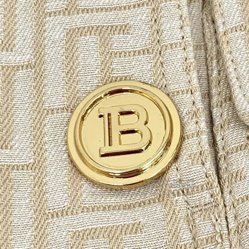 Balmain Balmain Beige Cotton Women's Shorts . Size 28" / US 6 / IT 42 - 5 Thumbnail