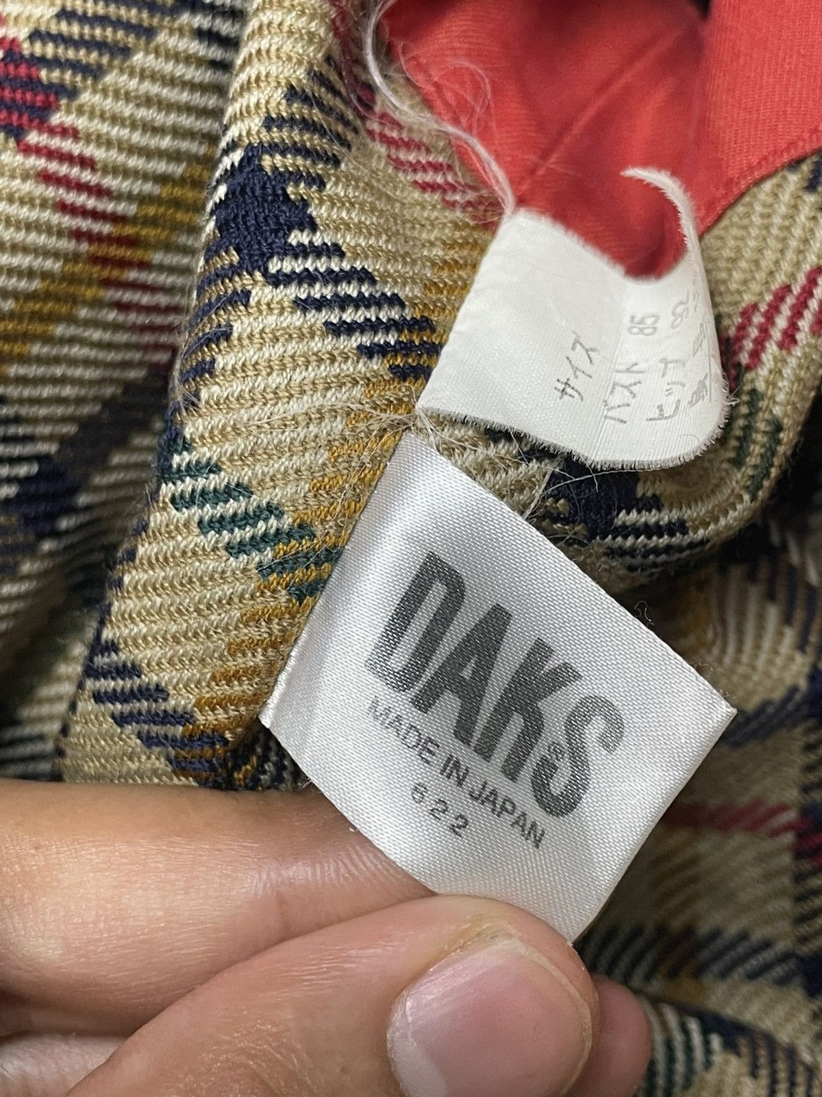 DAKS × Japanese Brand × Vintage DAKS LONDON Hidden Button Trench Coat (116) Size US M / EU 48-50 / 2 - 11 Thumbnail
