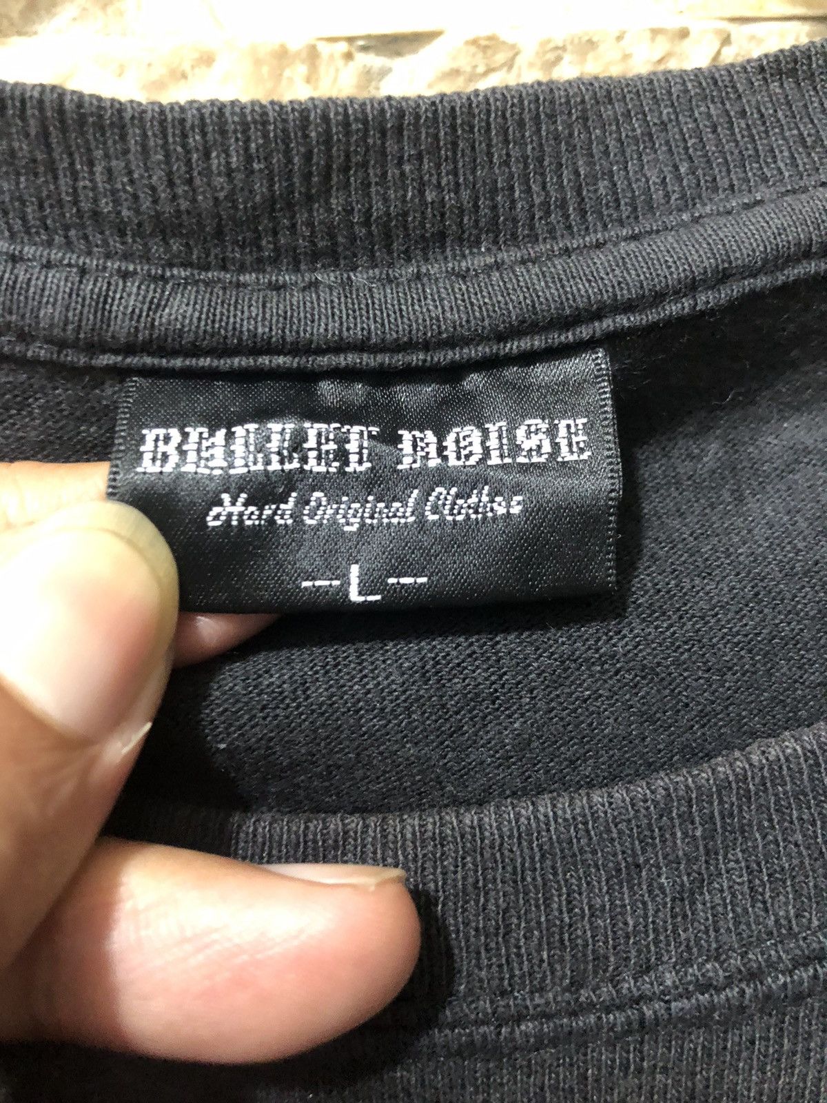 If Six Was Nine × Japanese Brand × Le Grande Bleu (L.G.B.) Bullet Noise Poem Skull Y2K Gothic tee Size US M / EU 48-50 / 2 - 3 Thumbnail