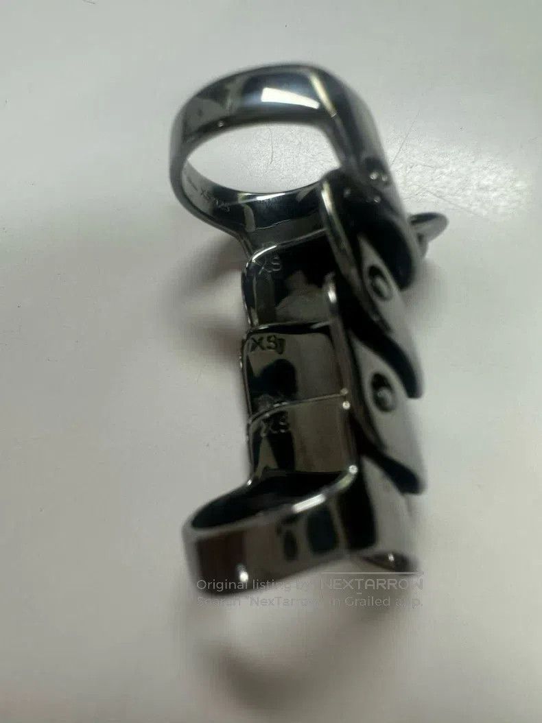 Vivienne Westwood Vivienne Westwood Saturn four-section armor ring Size ONE SIZE - 3 Thumbnail