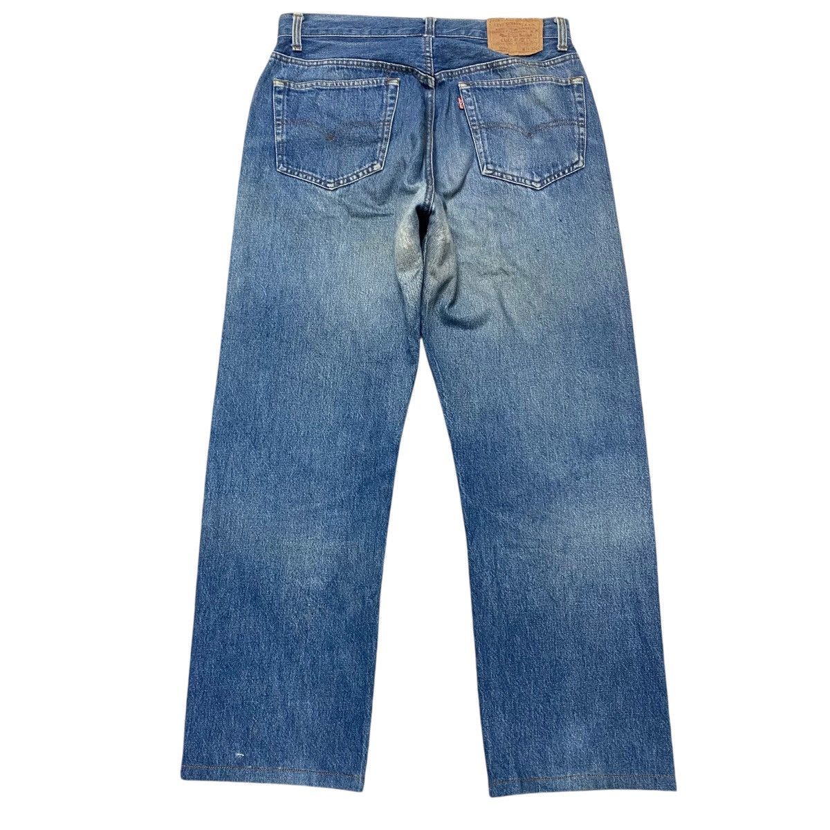 Levi's Vintage 80s Levis 501xx Distressed Jeans Size US 32 / EU 48 - 2 Thumbnail