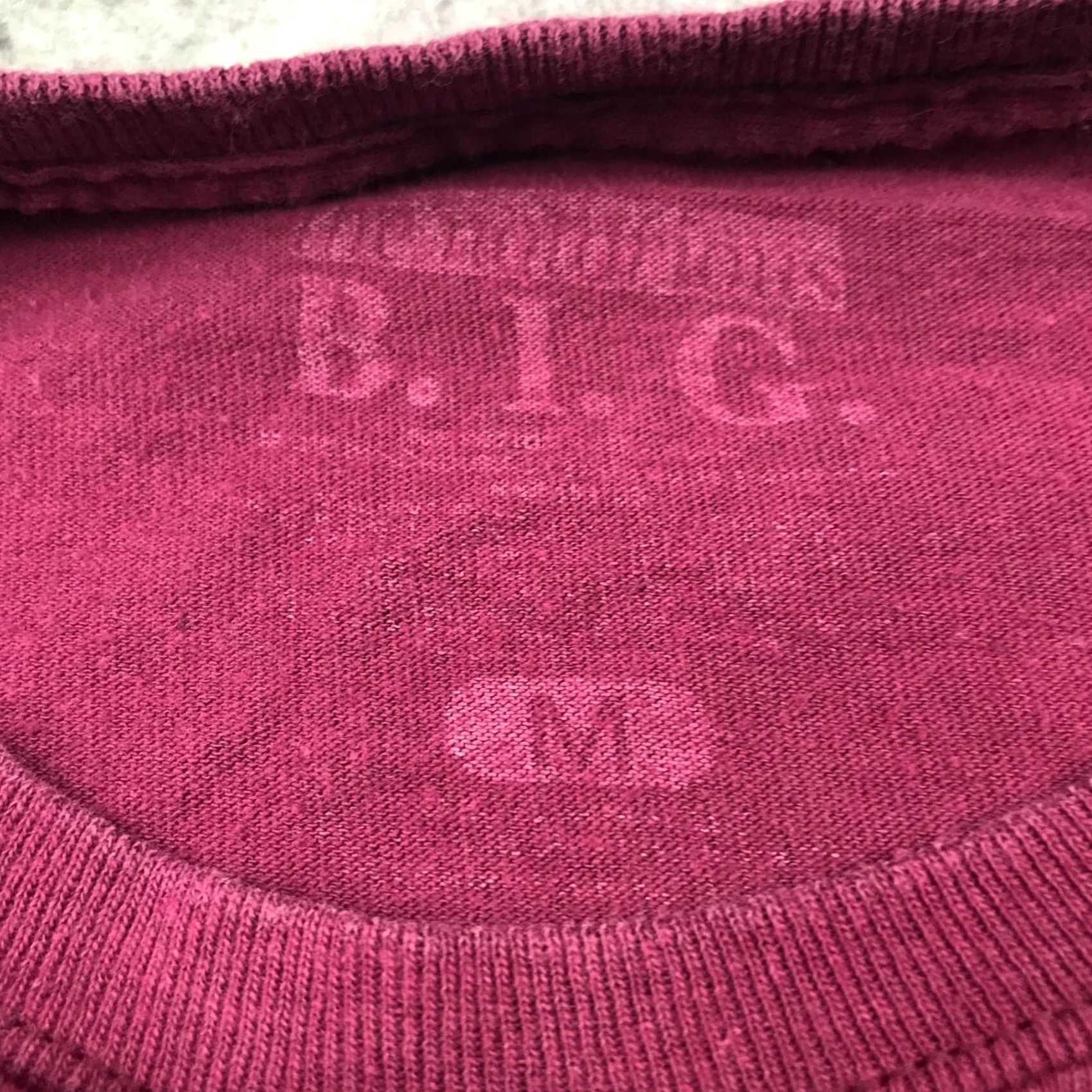 Vintage Notorious B.I.G. Mens Shirt M Red Biggie Smalls Tee Shirt Crew Neck Short Sleeve T-Shirt Music Graphic Print Size US M / EU 48-50 / 2 - 3 Thumbnail