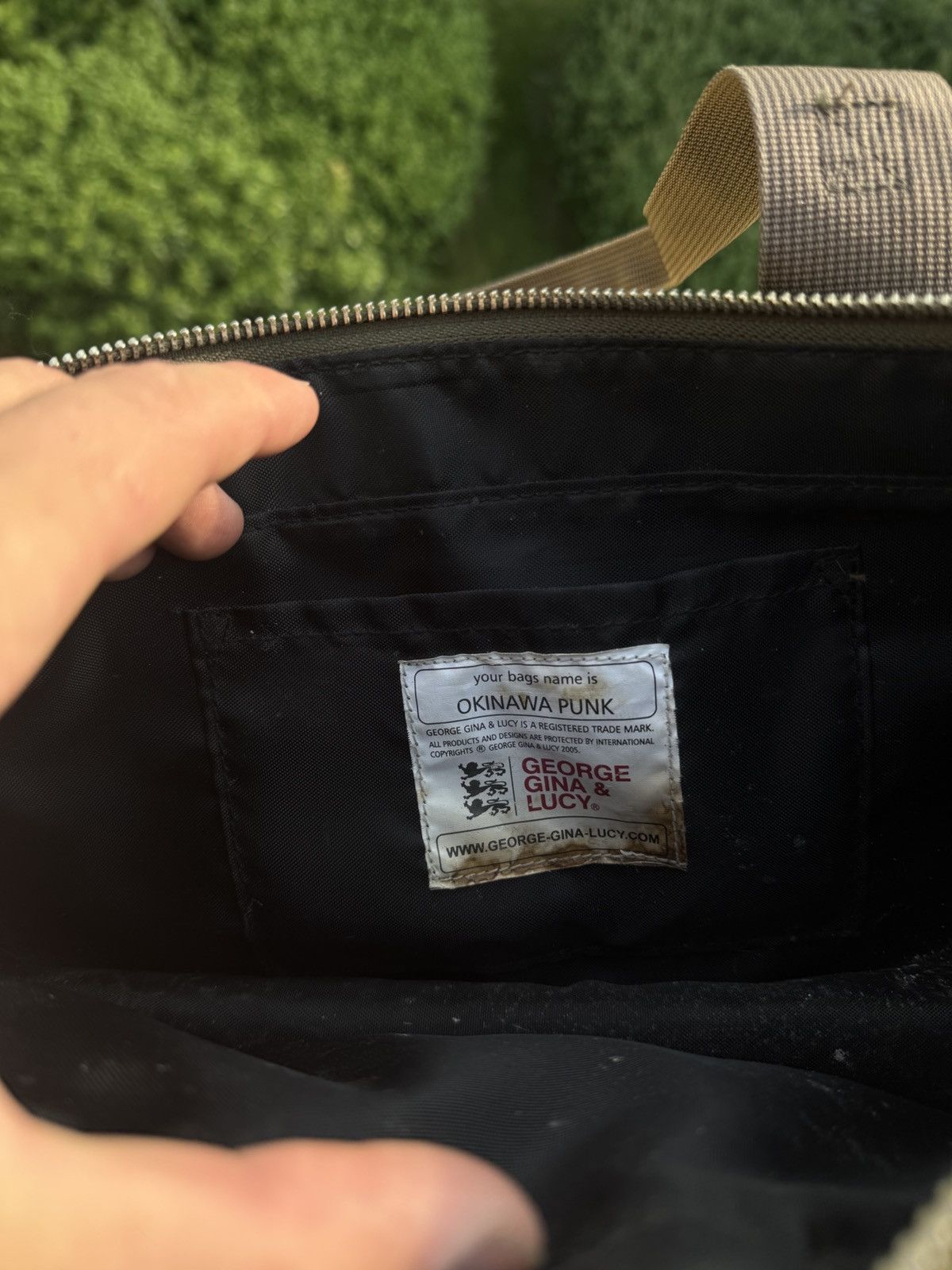 George Gina & Lucy George Gina & Lucy Vintage Handle Bag GGL Streetwear Opium Size ONE SIZE - 12 Thumbnail