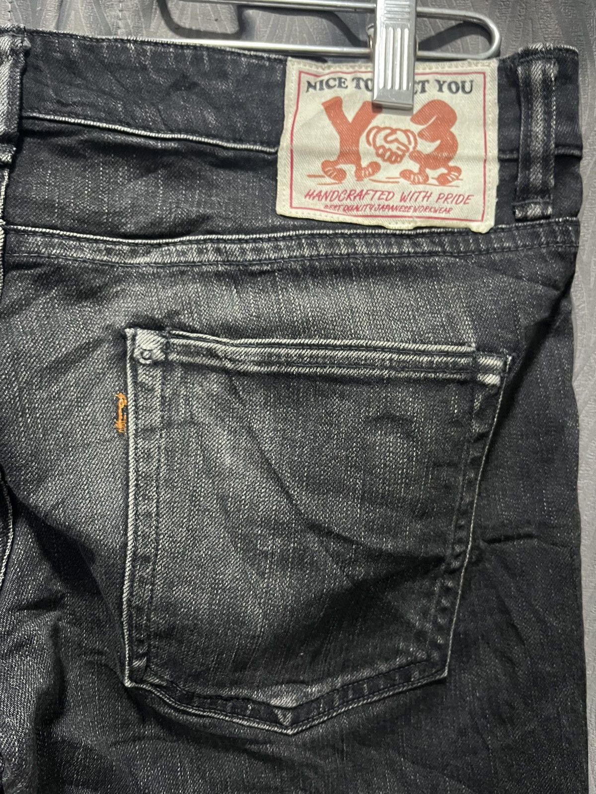 Y-3 Y-3 Yohji Yamamoto Warehouse & Co Slim Fit Skinny Jeans Size 32" / US 10 / IT 46 - 5 Thumbnail