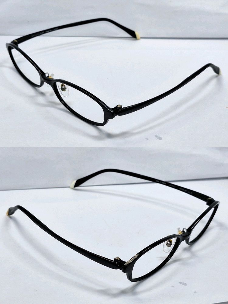 Vintage EYEs CLOUD EC-1017 Ultralight 7g Oval Glasses Frame Size ONE SIZE - 9 Thumbnail