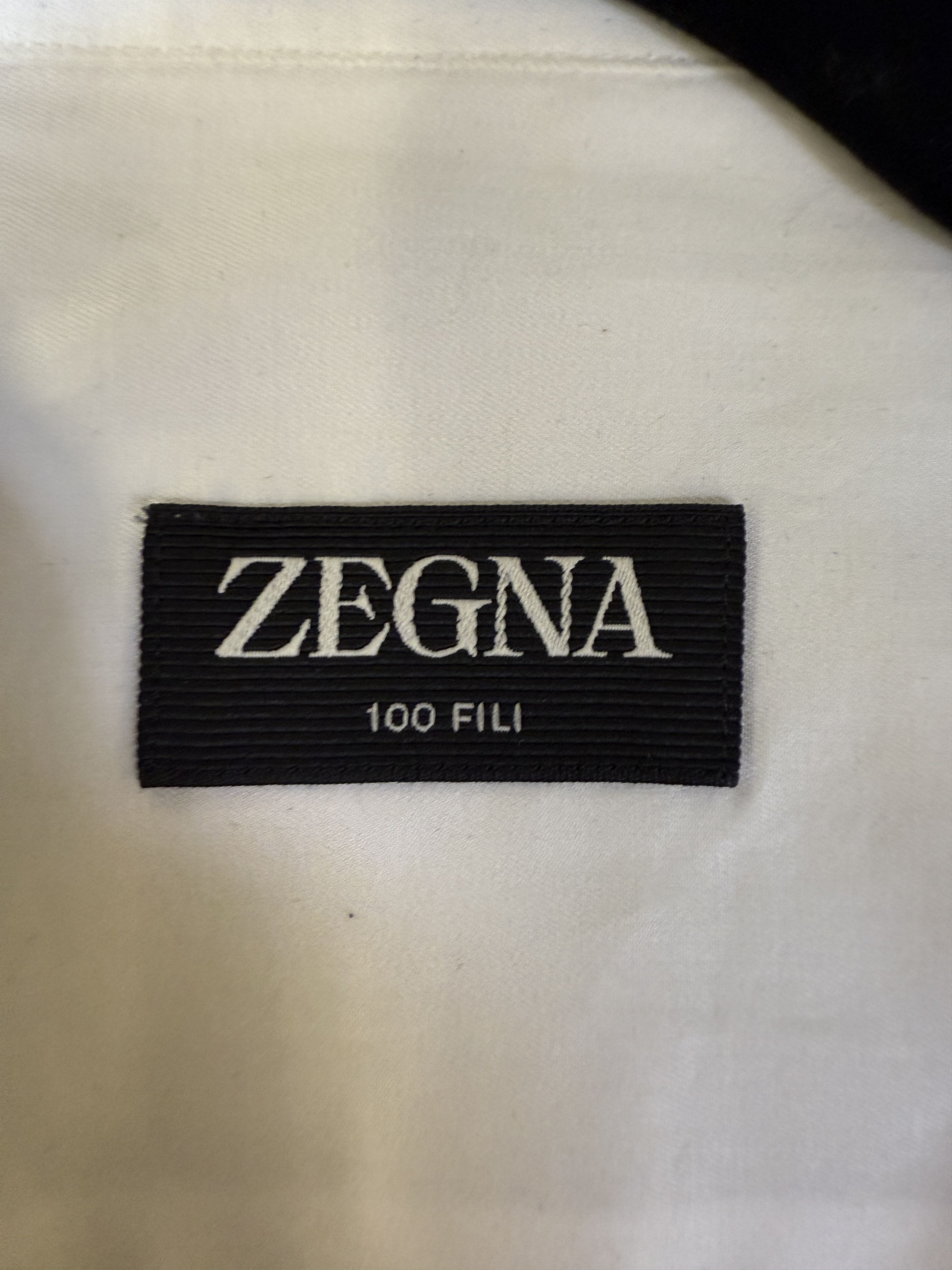 Ermenegildo Zegna Zegna Cotton Long Sleeve Button-up Shirt Size US XL / EU 56 / 4 - 3 Thumbnail