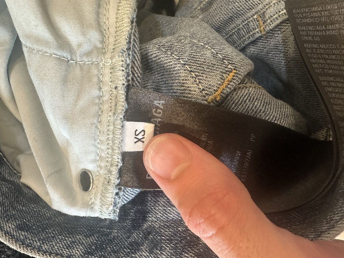 Balenciaga Balenciaga Lost Tape Denim Jeans Size US 30 / EU 46 - 6 Thumbnail