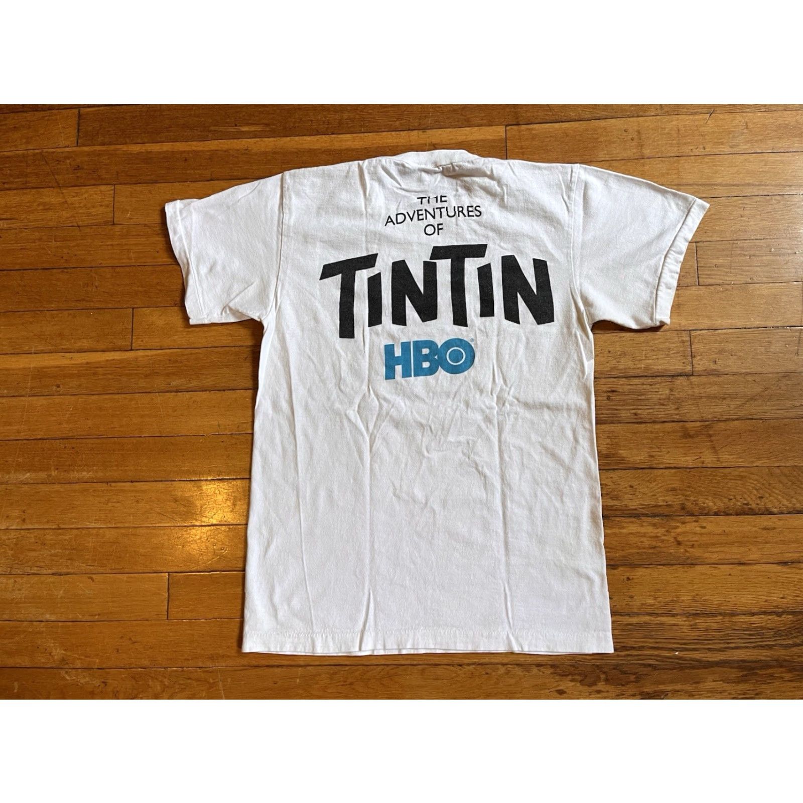 Changes VINTAGE The Adventures Of Tintin HBO Shirt Men’s XL White 90s Cartoon Graphic Print Logo 90s Mens Shirt S? Size US S / EU 44-46 / 1 - 2 Thumbnail