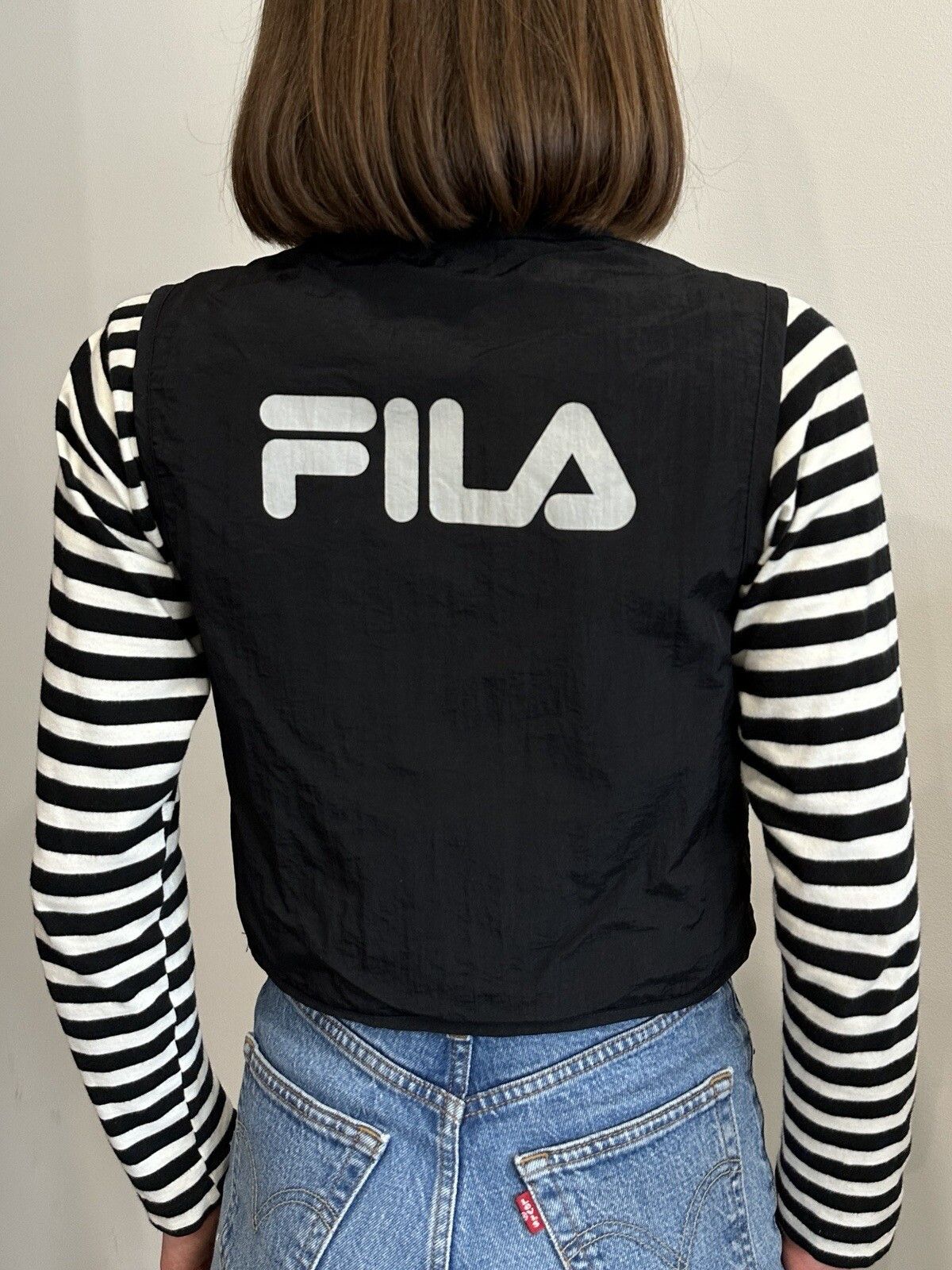 Fila Fila Nylon Rave Vest Black Pockets Festival Multipocket Size XS / US 0-2 / IT 36-38 - 2 Thumbnail