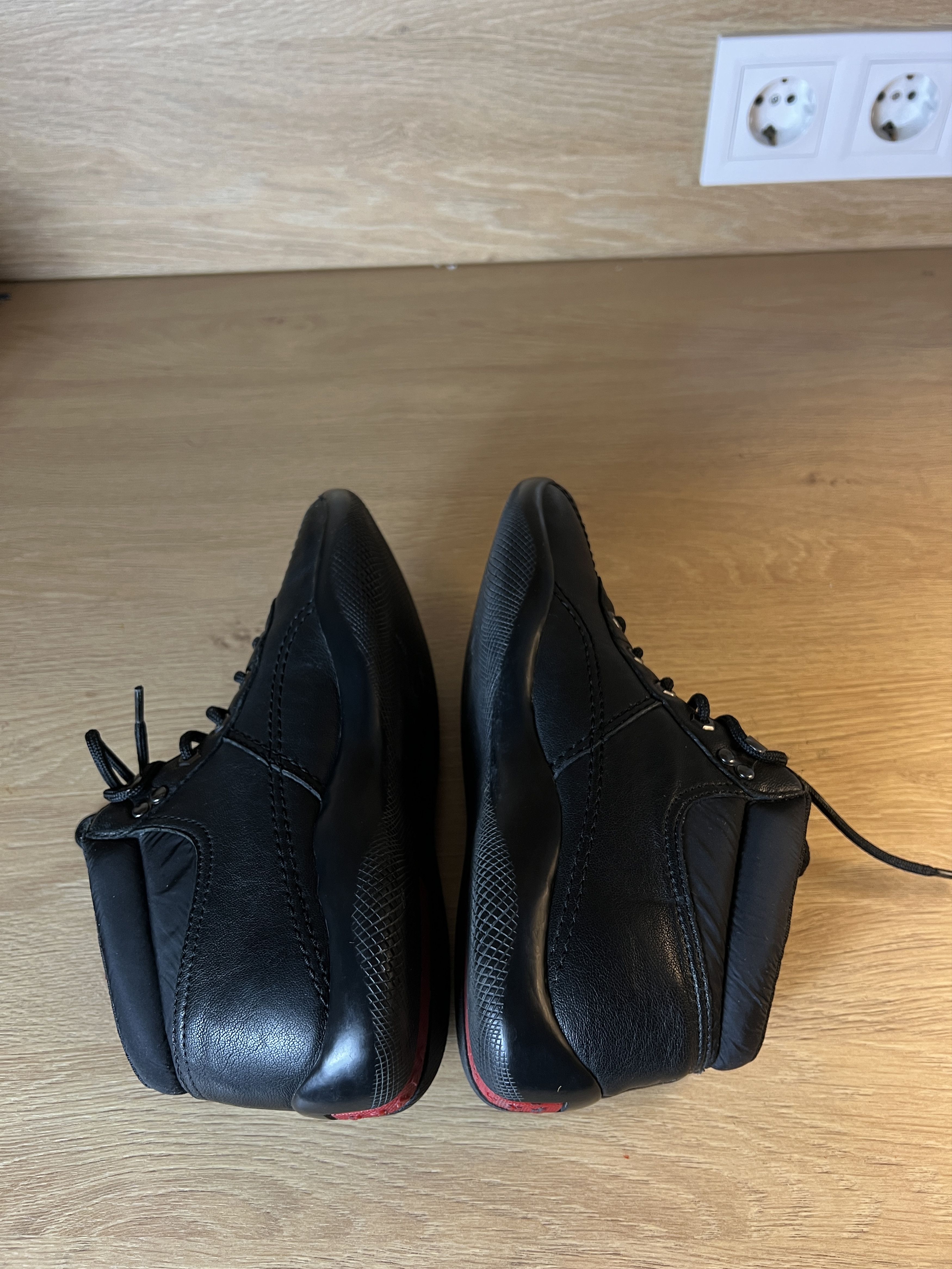 Prada prada black low boots leather Size US 5 / IT 35 - 7 Thumbnail