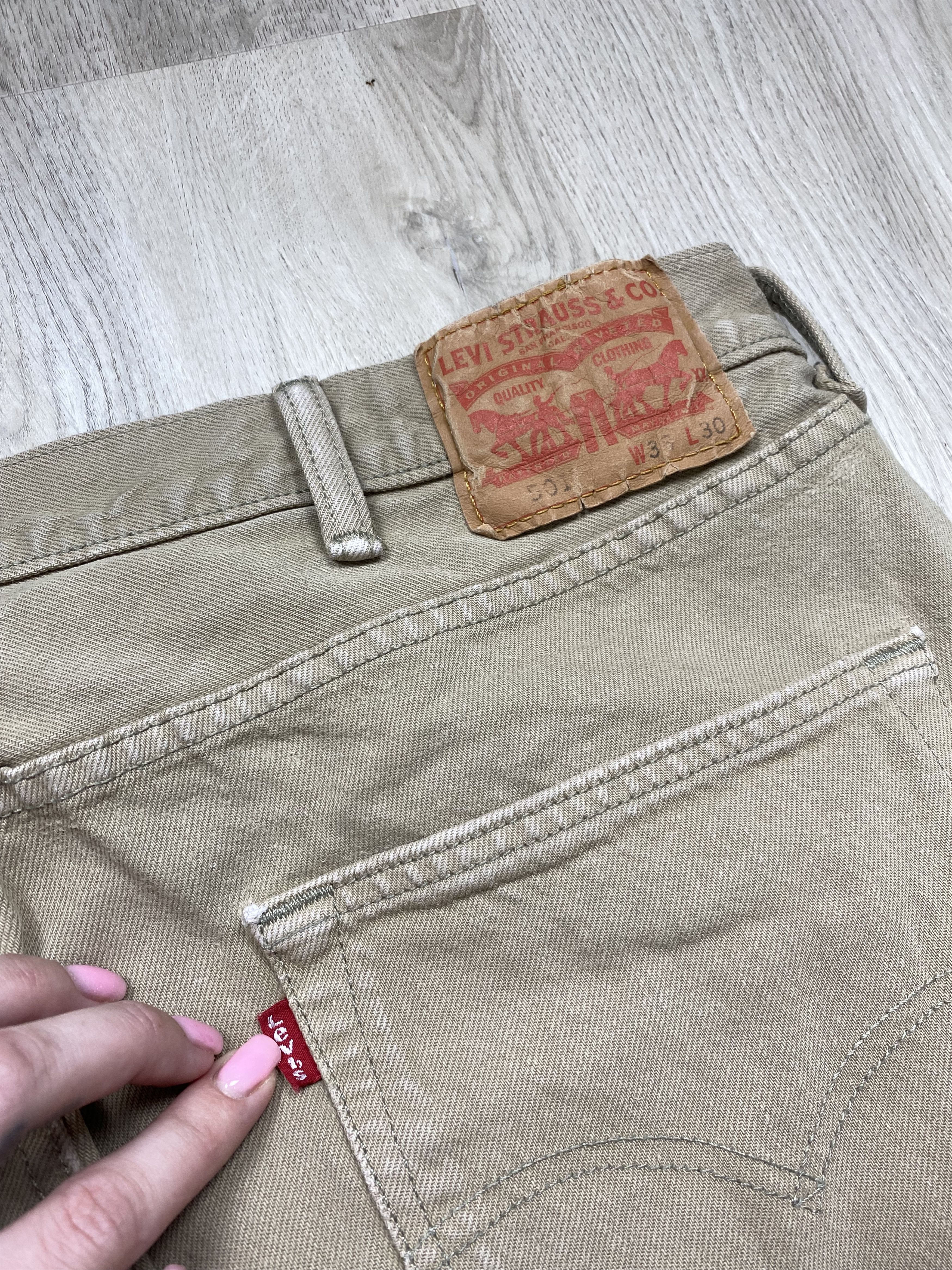 Levi's Levis 501 Vintage Mens Denim Pants Y2K Jeans Size US 38 / EU 54 - 2 Thumbnail