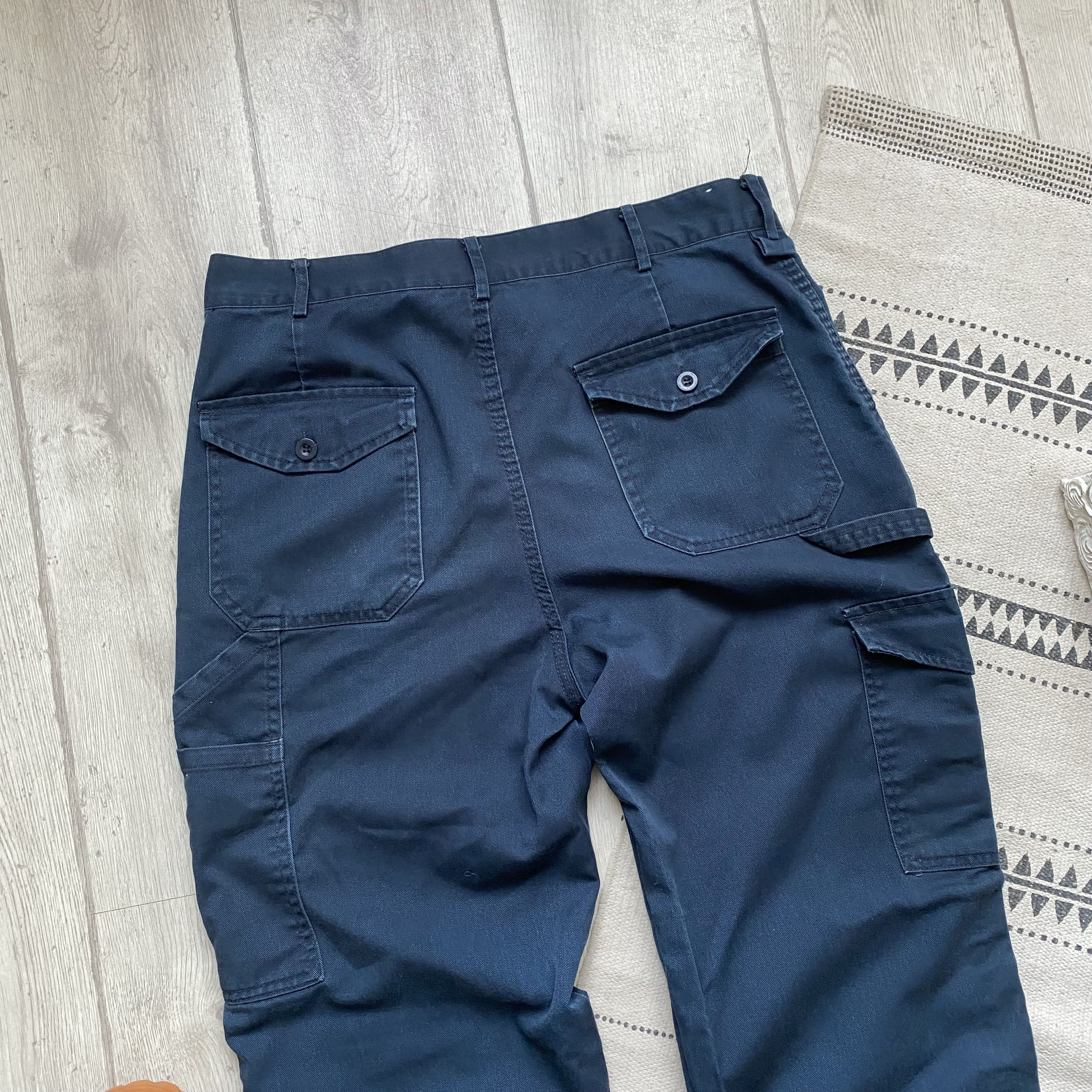 Dickies Vintage Trashed Dickies cargo pants Workwear Le Laboureur Size US 32 / EU 48 - 8 Thumbnail