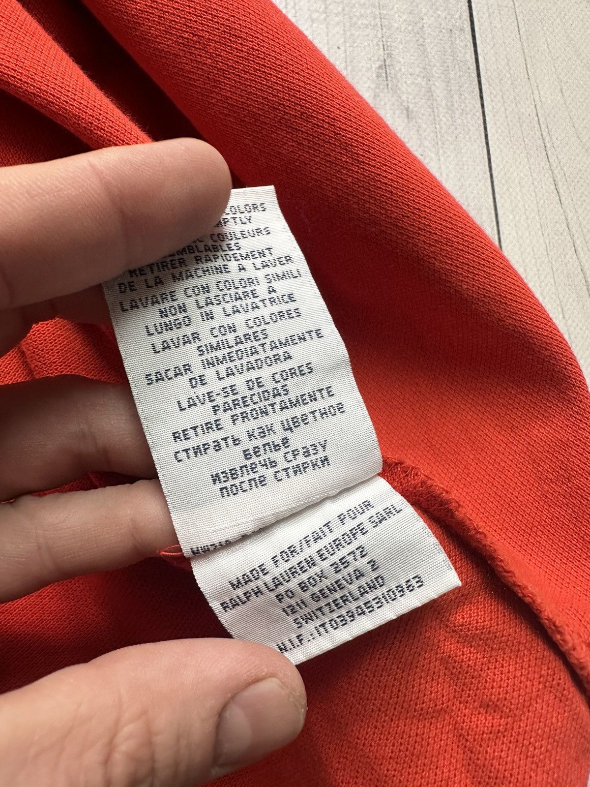 Polo Ralph Lauren × Vintage Vintage polo Ralph Lauren size XXL orange logo Size US XXL / EU 58 / 5 - 5 Thumbnail