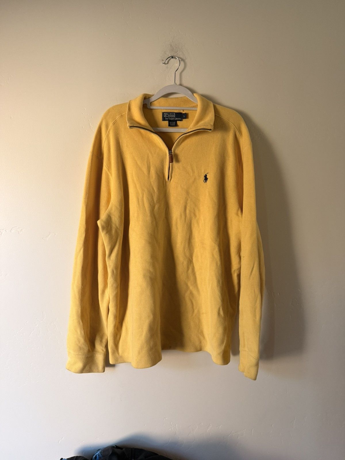 Polo Ralph Lauren Vintage Polo Ralph Lauren Quarter Zip Size US L / EU 52-54 / 3 - 1 Thumbnail