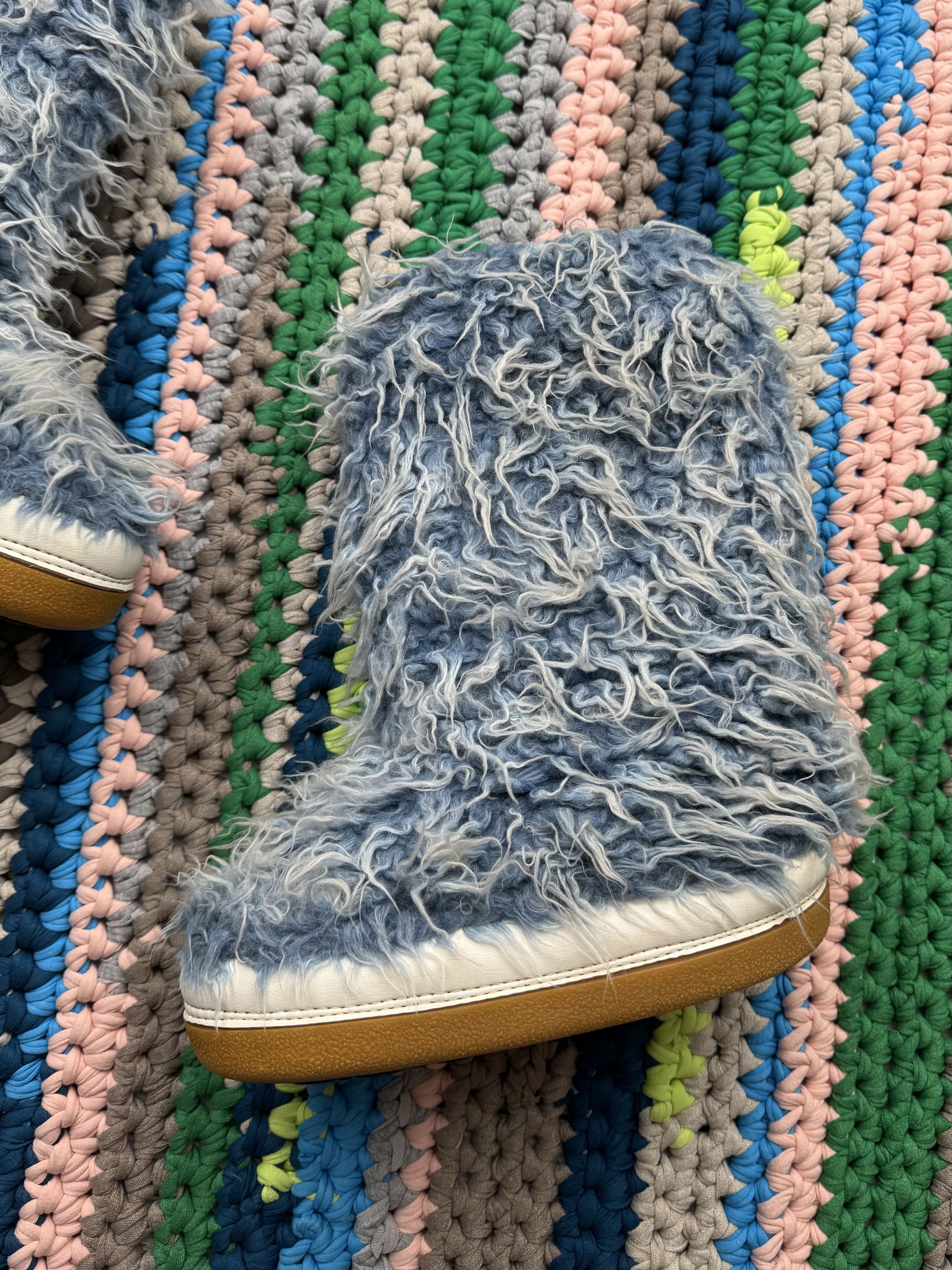 Vintage Vintage Faux Fur Snow Boots (ET1) Size US 6 / IT 36 - 3 Thumbnail