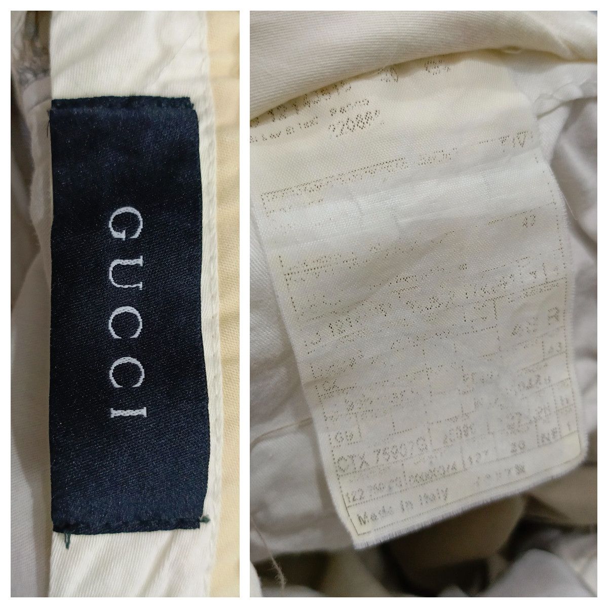 Gucci Vintage GUCCI Beige Khaki Pants Size US 30 / EU 46 - 6 Thumbnail