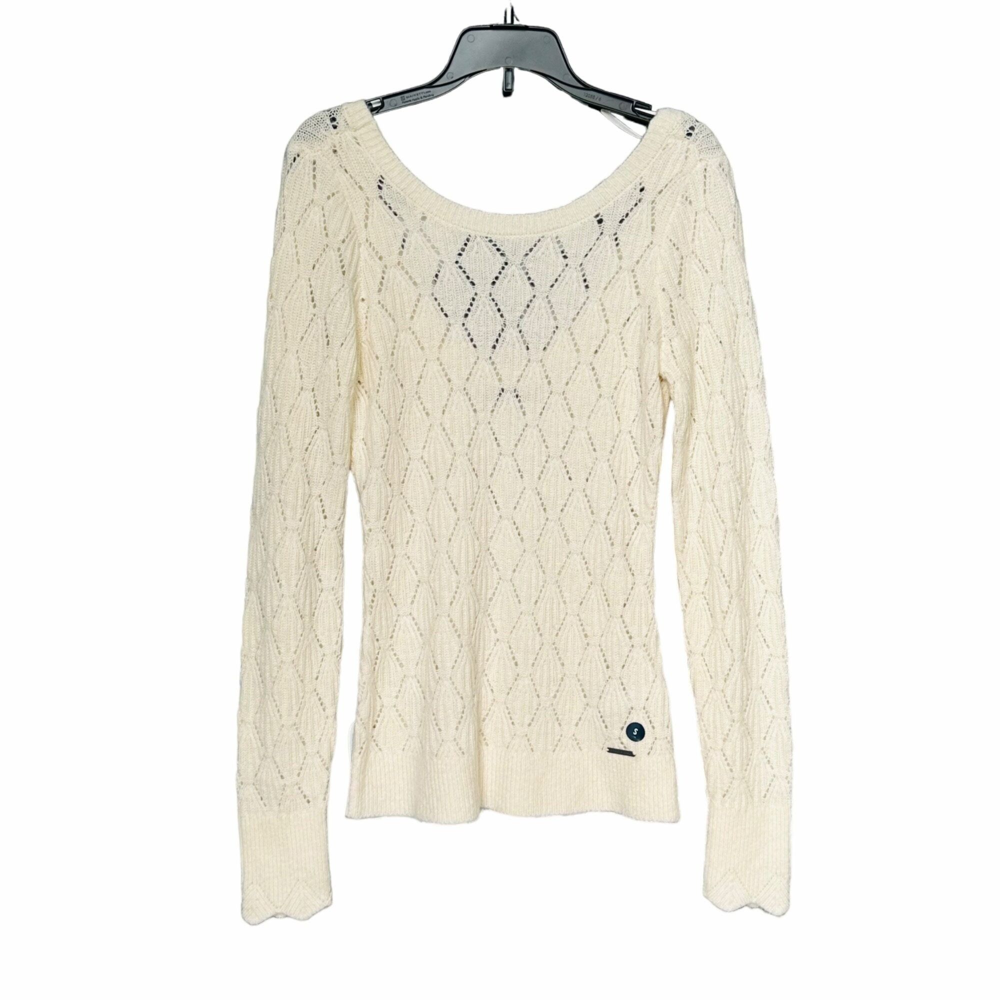 Abercrombie & Fitch New Sz S Abercrombie and Fitch Women's knit sweater Cream Iv Size S / US 4 / IT 40 - 1 Thumbnail