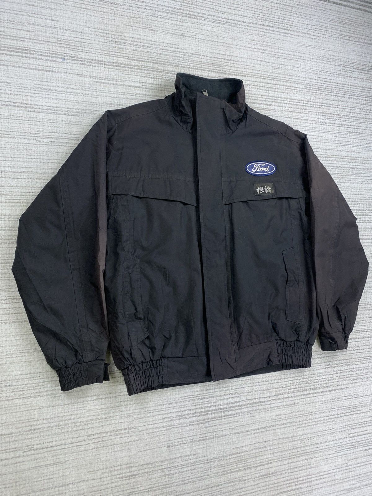 Ford × Vintage Vintage Ford Racing Embroidery Big Logo Faded Worker Jacket Size US L / EU 52-54 / 3 - 3 Thumbnail
