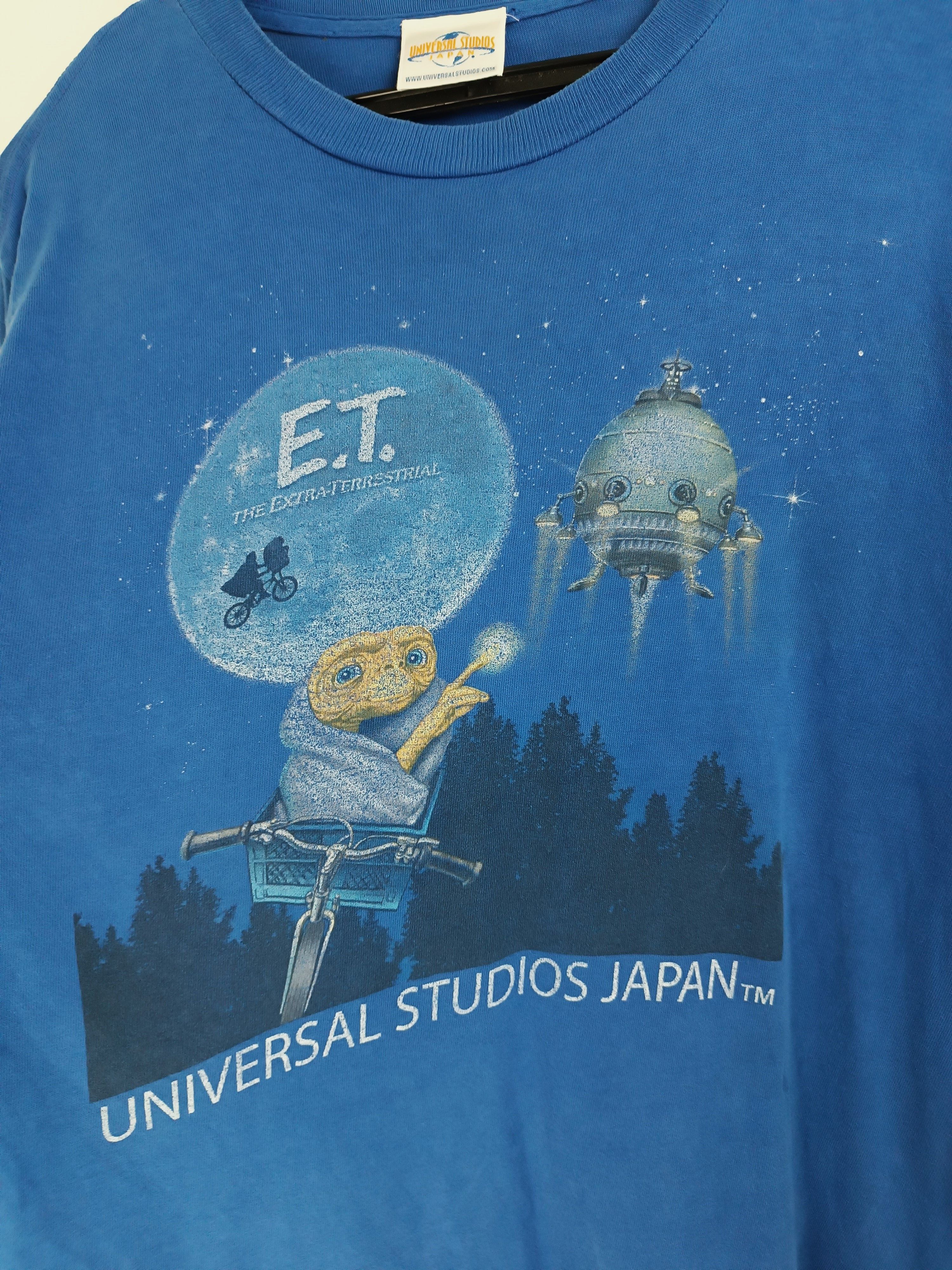 Universal Studios THRASHED FADED VINTAGE 90'S E.T. EXTRA TERRESTRIAL ALIEN Size US M / EU 48-50 / 2 - 10 Thumbnail