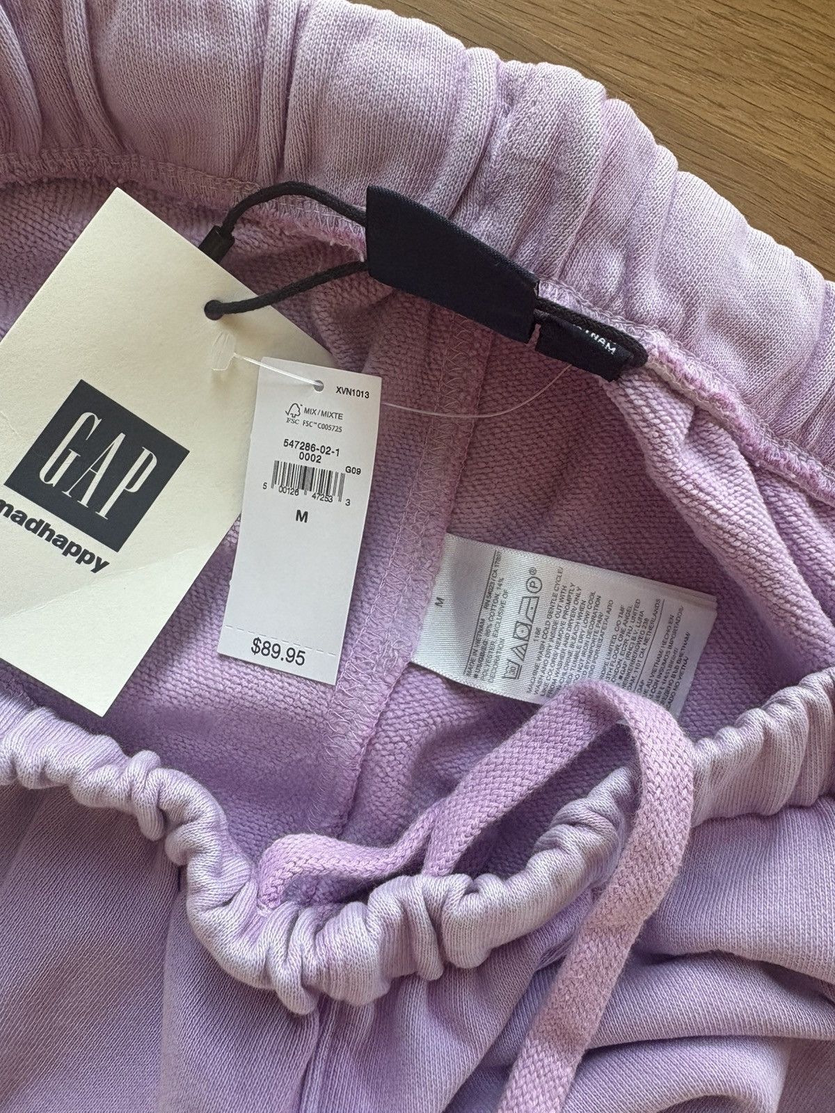 Gap × Madhappy Gap x MadHappy Lavender Straight Leg Sweatpants Size Medium Size 28" / US 6 / IT 42 - 6 Thumbnail