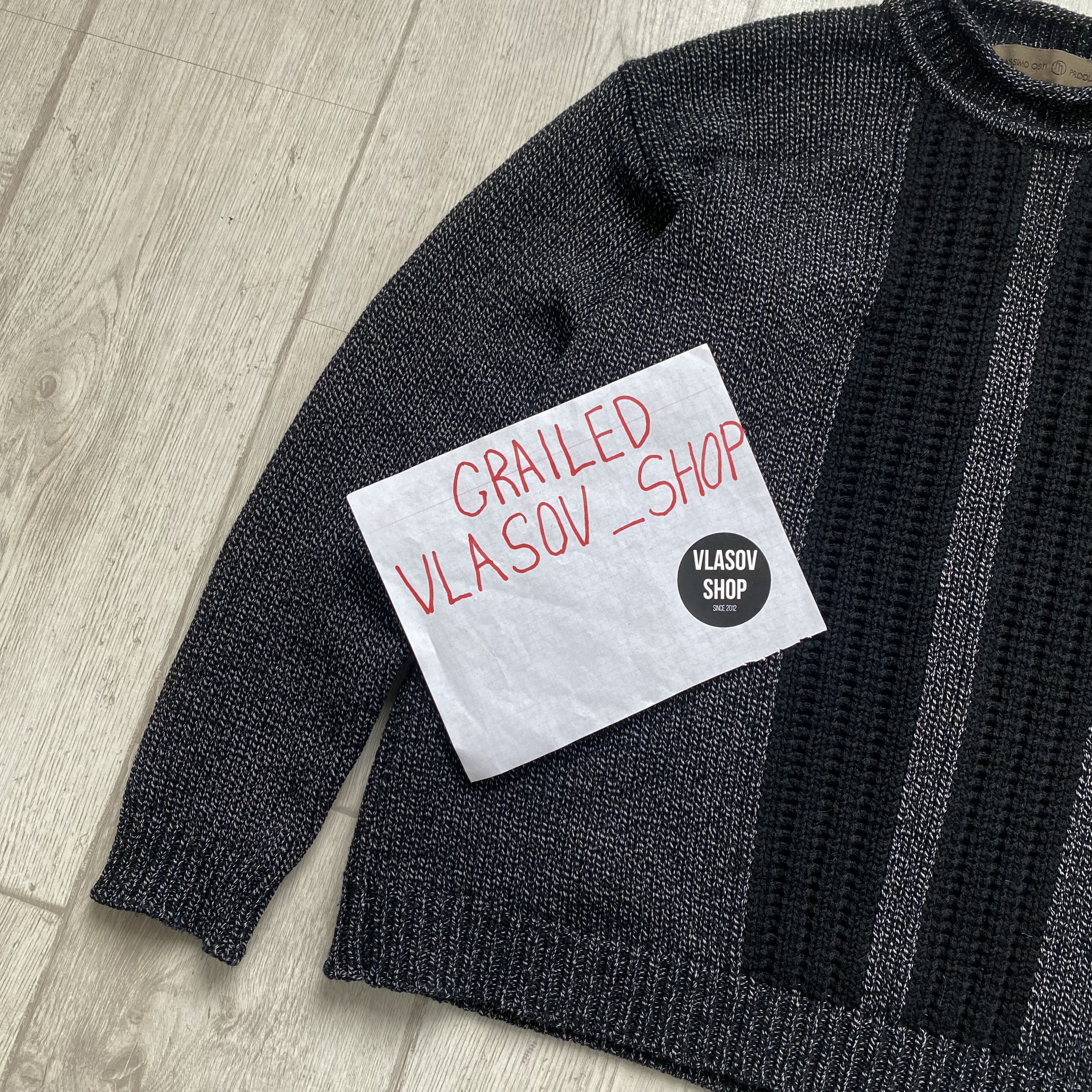 RARE Vintage Massimo Osti Production Archive Knit Sweater