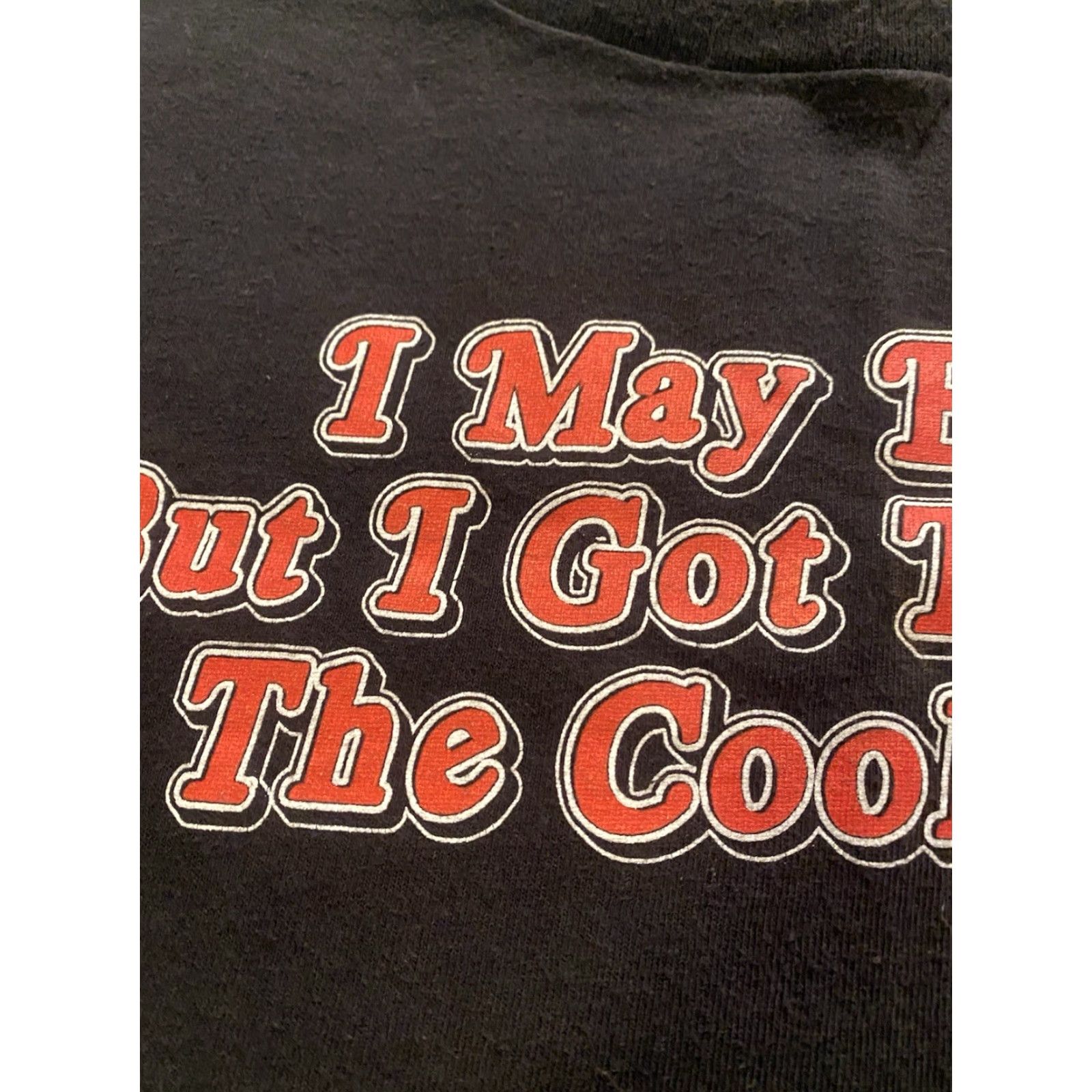 Vintage VINTAGE Spensers T-Shirt Band Funny Graphic Print Black Mens XL Crew Neck Short Sleeve Size US XL / EU 56 / 4 - 4 Thumbnail