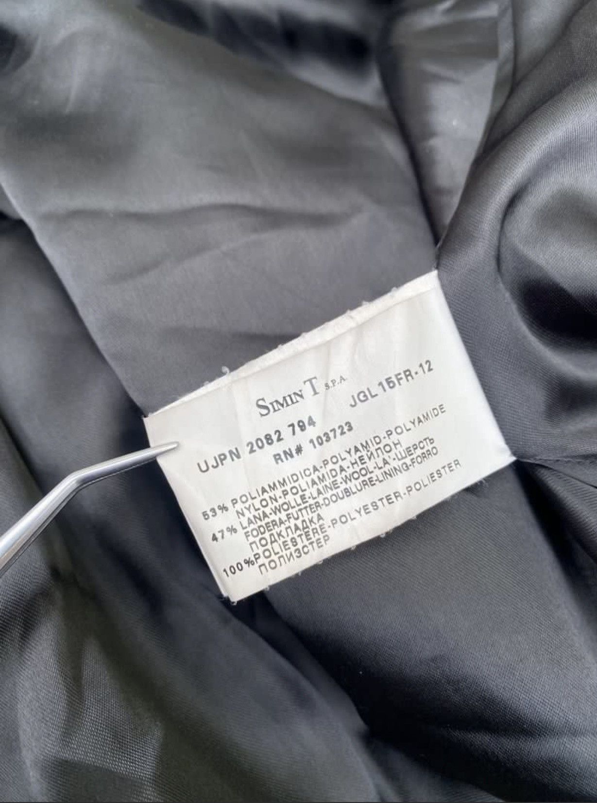 Emporio Armani Emporior Armani Assymetrical Collar Coat Size US XS / EU 42 / 0 - 8 Thumbnail