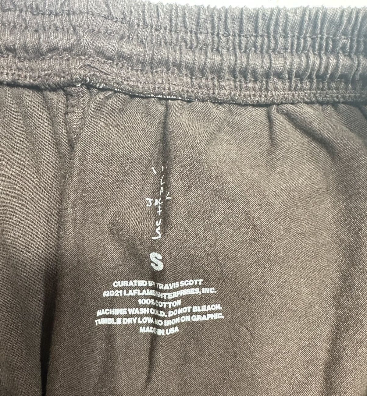 Travis Scott Travis Scott Brown CC Shorts Brand New/ Size Small Size US 30 / EU 46 - 3 Thumbnail