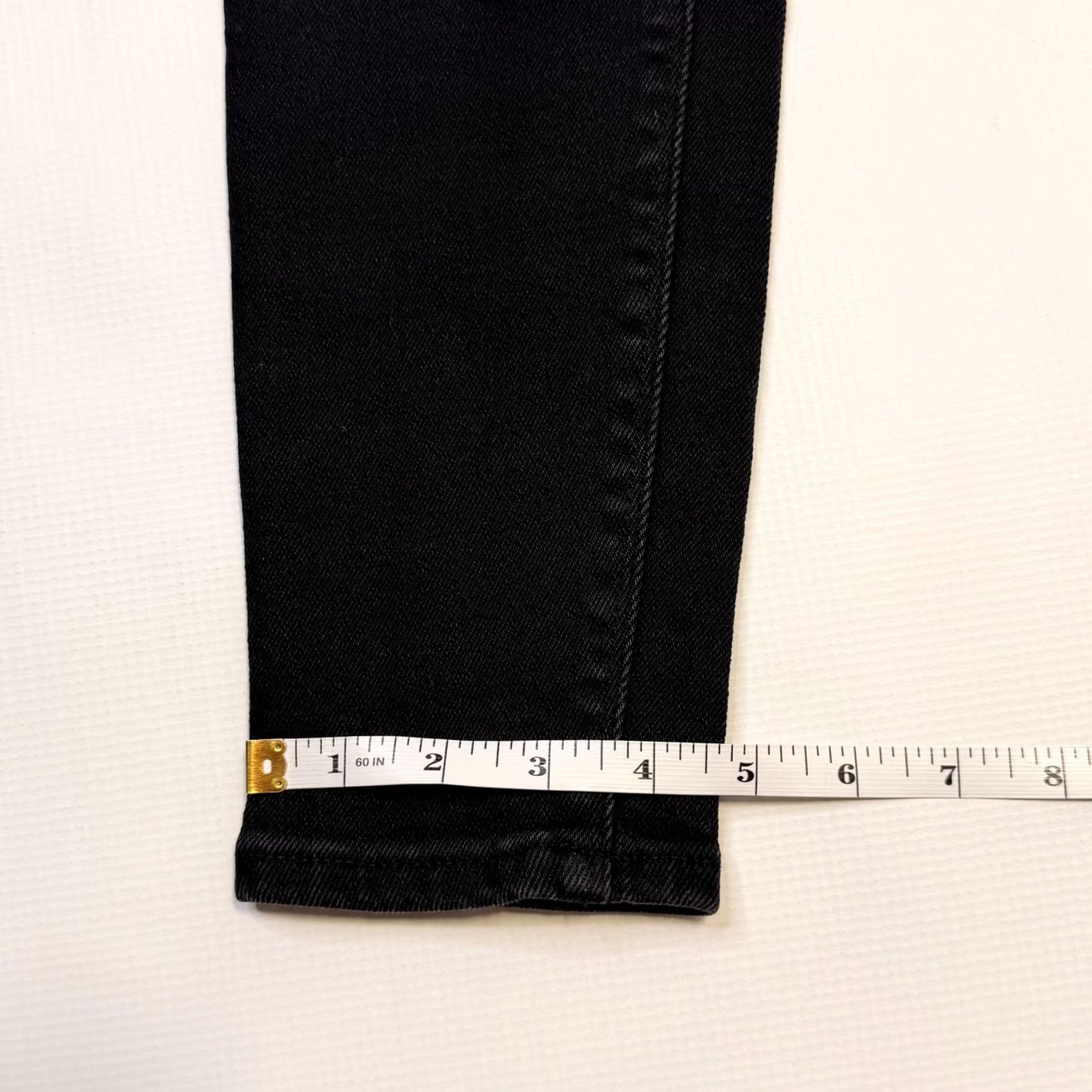 Zara Zara Jeans Womens 6 Black High Rise Skinny Slim Stretch Denim Pants Size 28" / US 6 / IT 42 - 4 Thumbnail