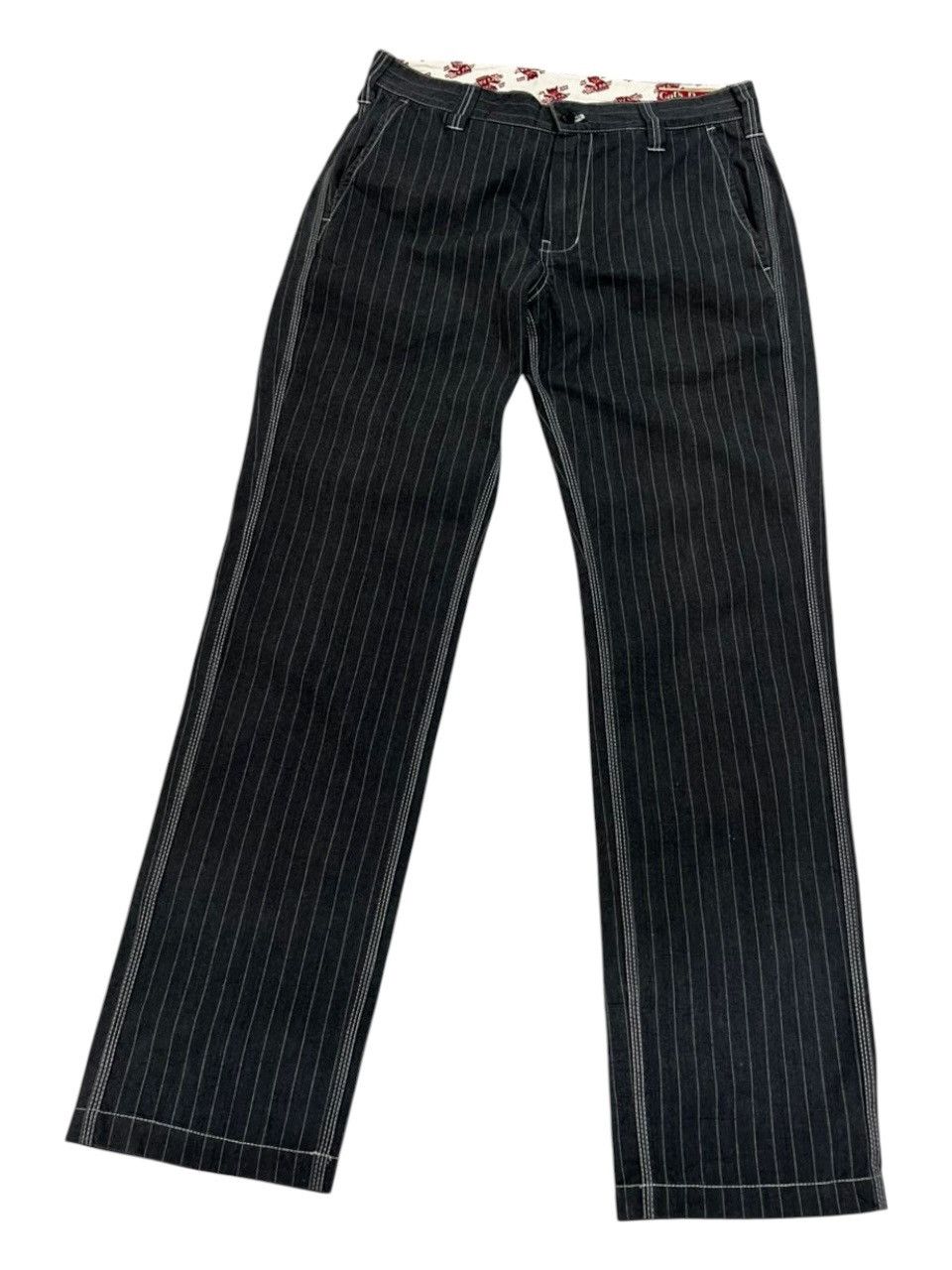CAT'S PAW × Toyo Enterprises Cat’s Paw by Toyo Enterprise Stripes Pants Size US 32 / EU 48 - 3 Thumbnail