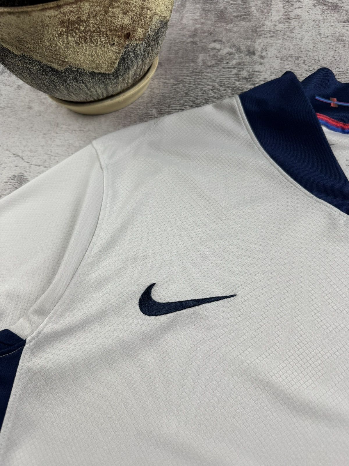 Nike England National 2020/2021 Jersey Blockcore T Shirt Tee Size US L / EU 52-54 / 3 - 8 Thumbnail