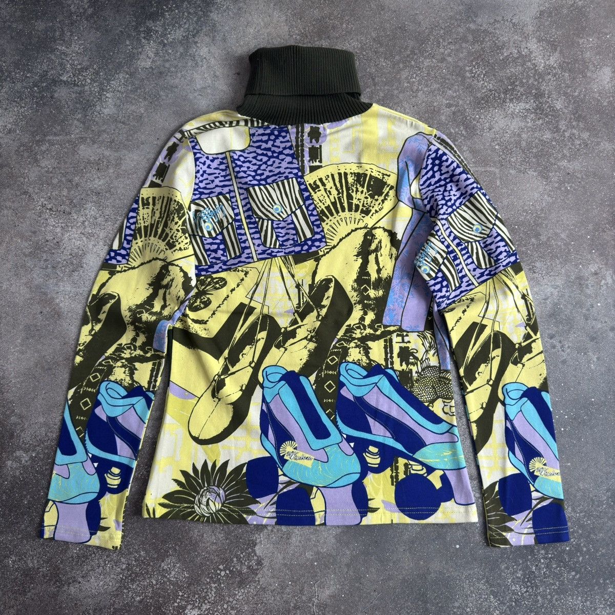 Custo Barcelona Custo Barcelona Long Sleeve Top (Jean Paul Gaultier style) Size M / US 6-8 / IT 42-44 - 2 Thumbnail