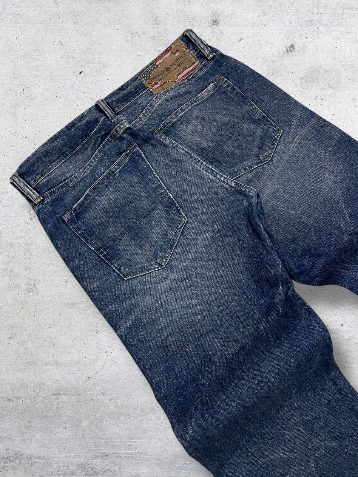 Polo Ralph Lauren VINTAGE RALPH LAURENT OG CLASSIC DISTRESSED REGULAR DENIM Size US 32 / EU 48 - 15 Thumbnail