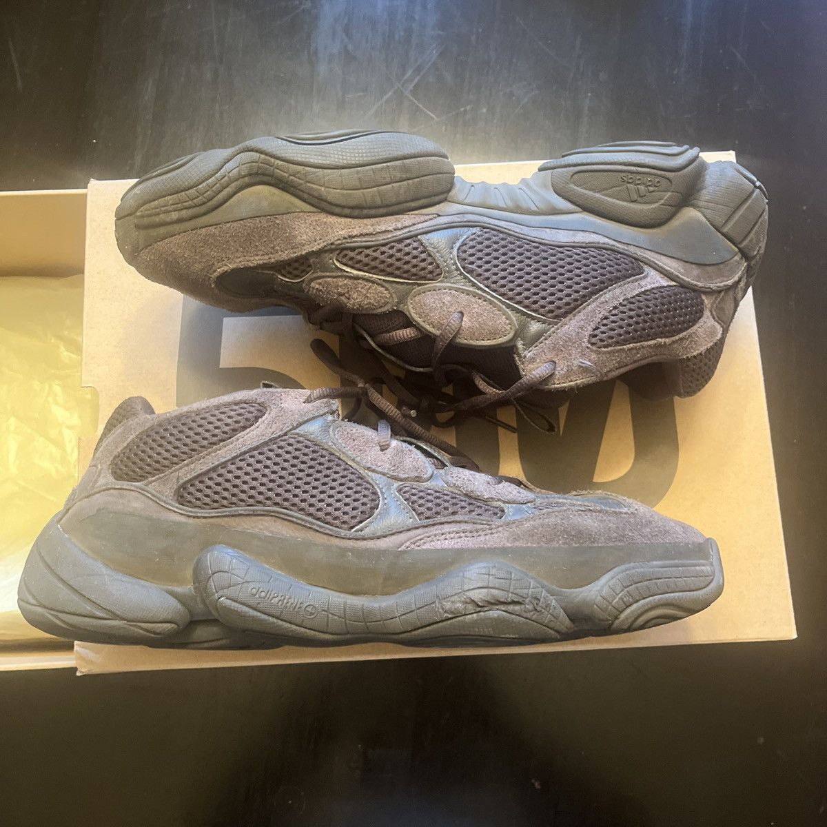 Yeezy YEEZY 500 UTILITY BLACK Size US 14 / EU 47 - 1 Thumbnail