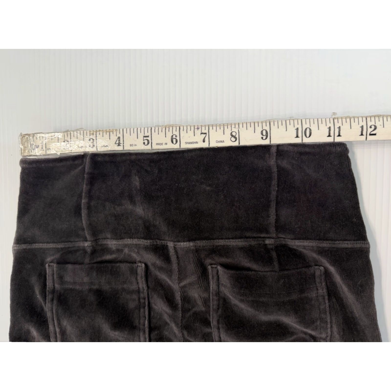 Athleta Athleta Leggings S Tall Brown Velour Women Pockets Size 28" / US 6 / IT 42 - 7 Thumbnail