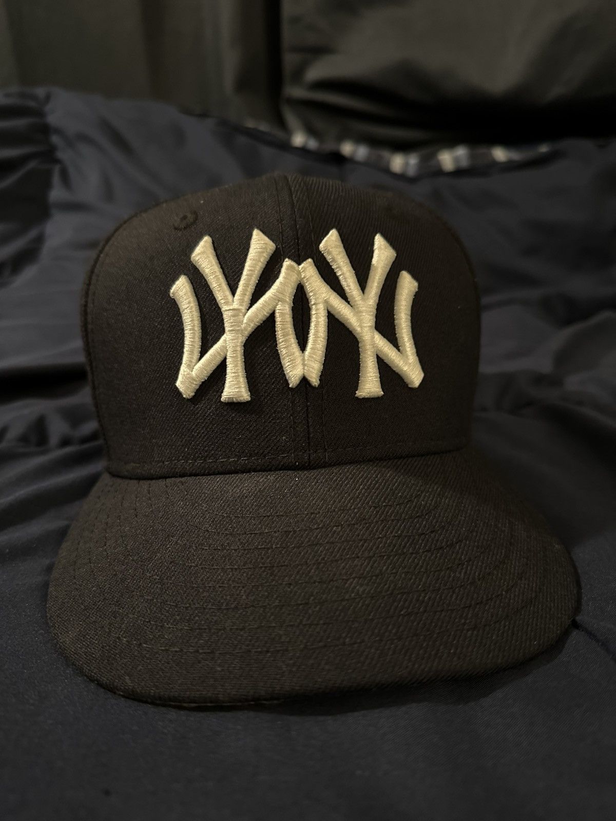 MLB × New Era × New York Yankees Double NY Yankees Fitted Hat Size ONE SIZE - 2 Thumbnail